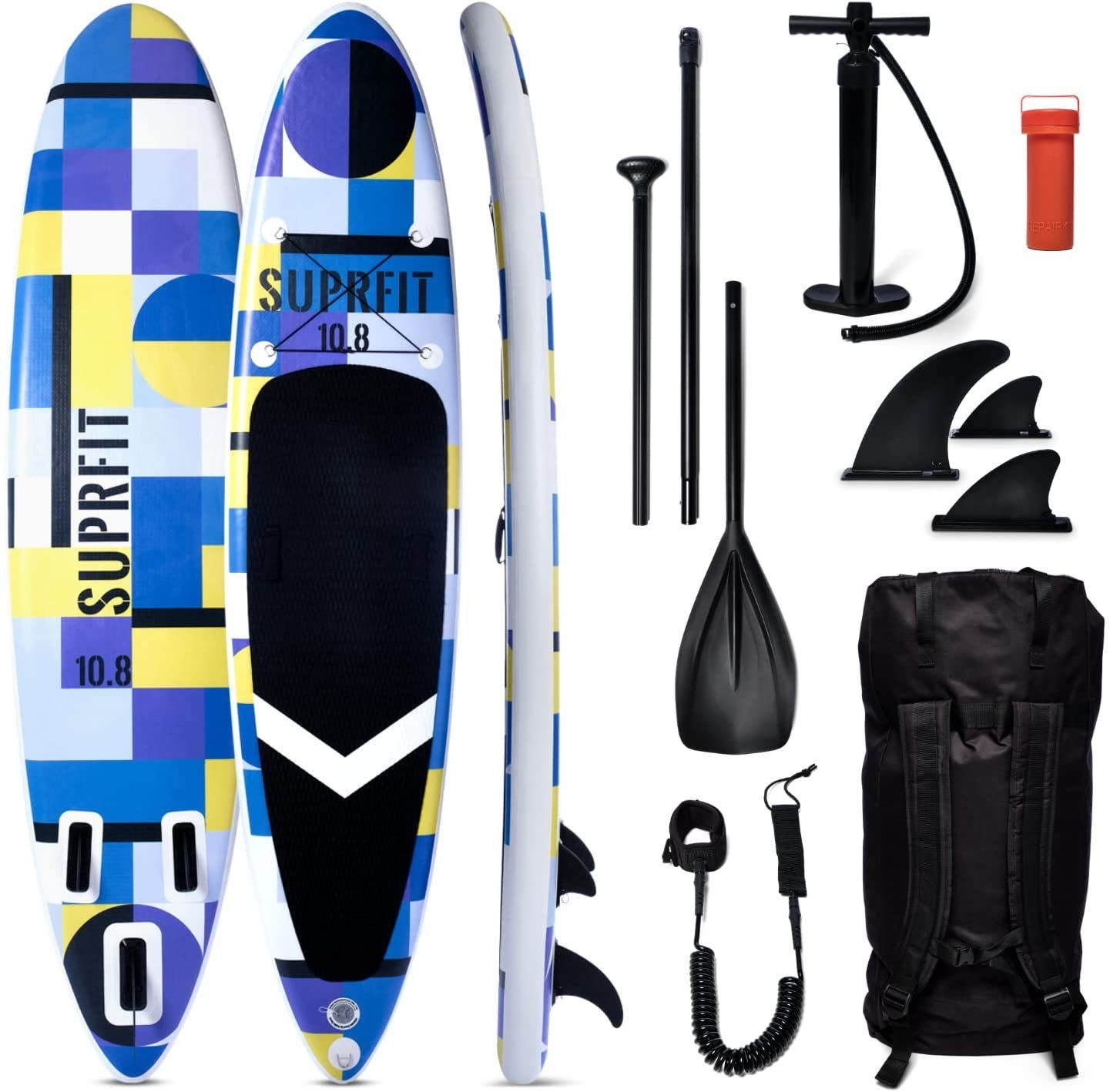 SF SUPRFIT SUPBoard Stand Up Paddling Board, SUP Board als