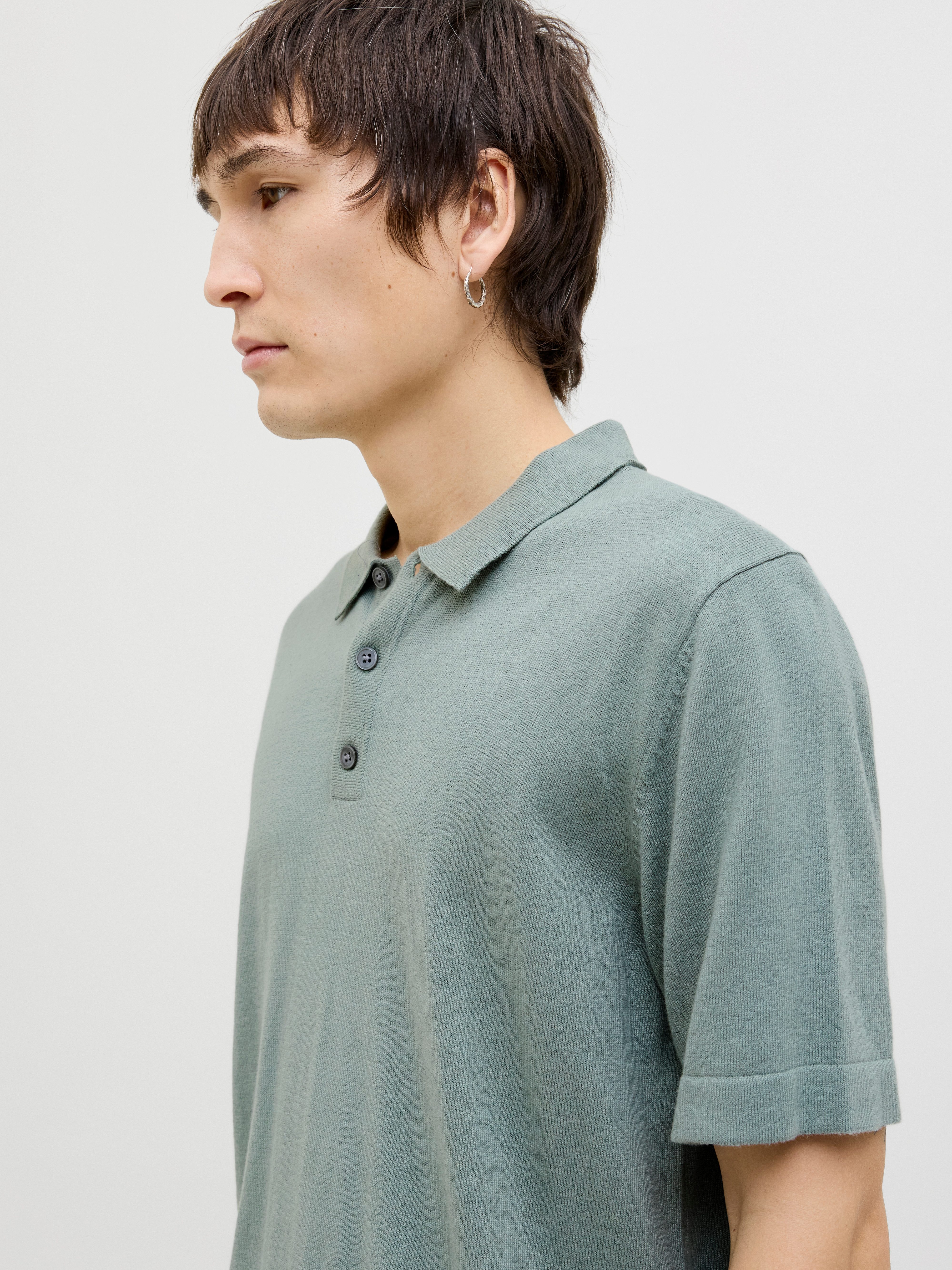 Jack & Jones Kurzarmpullover JJEEMIL KNIT günstig online kaufen