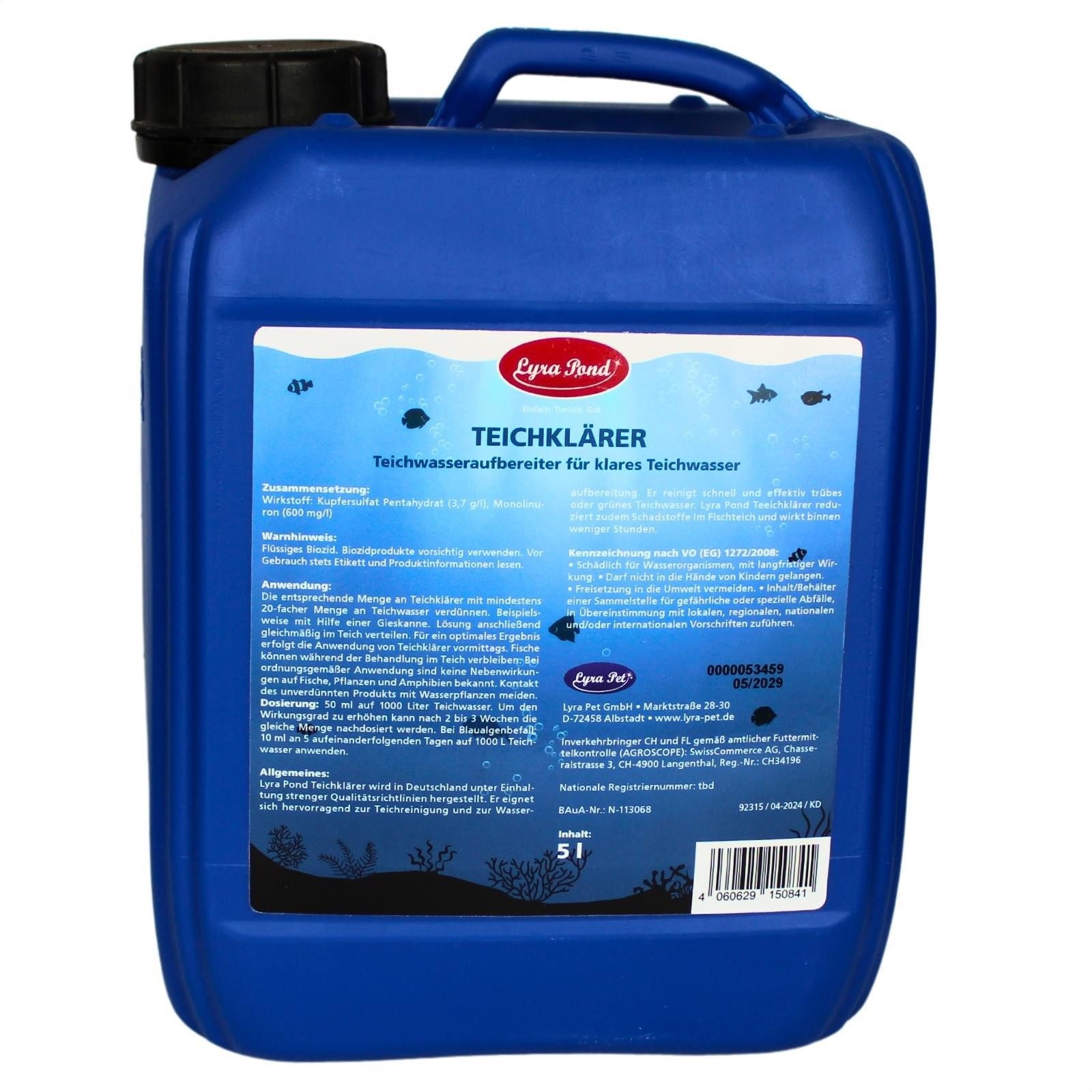 Lyra Pet Teichpflege 5 L Lyra Pond® Teichklärer