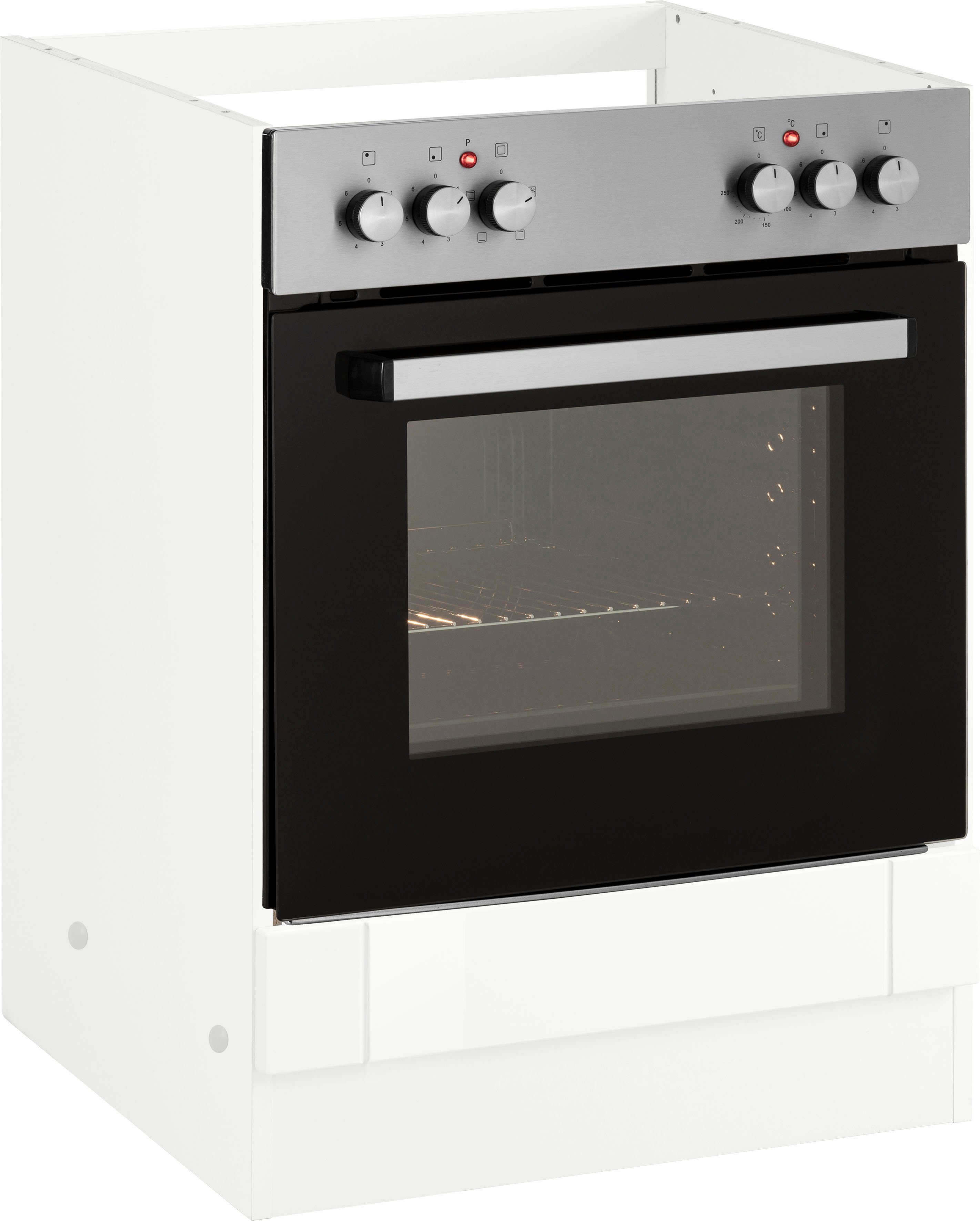 KOCHSTATION Herdumbauschrank KS-Tinnum 60 cm breit, für Herd-Set