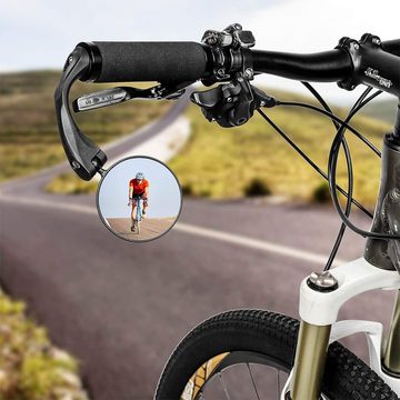 Houhence Fahrradspiegel Fahrradspiegel, 360°Drehbar Konvexspiegel Fahrradspiegel Rückspiegel