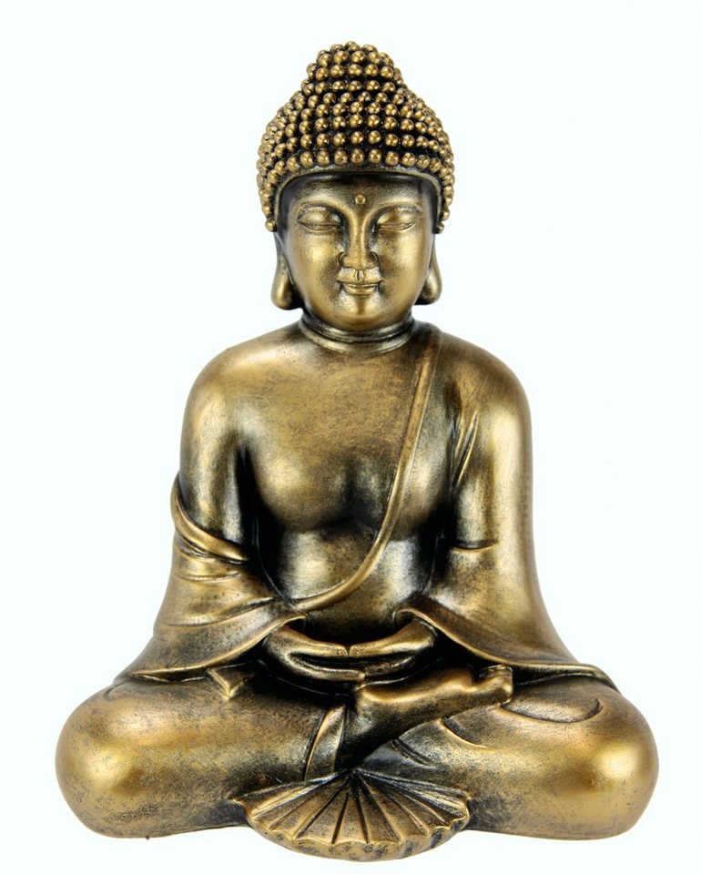 I.GE.A. Dekofigur Buddha, Detailierte Verzierung