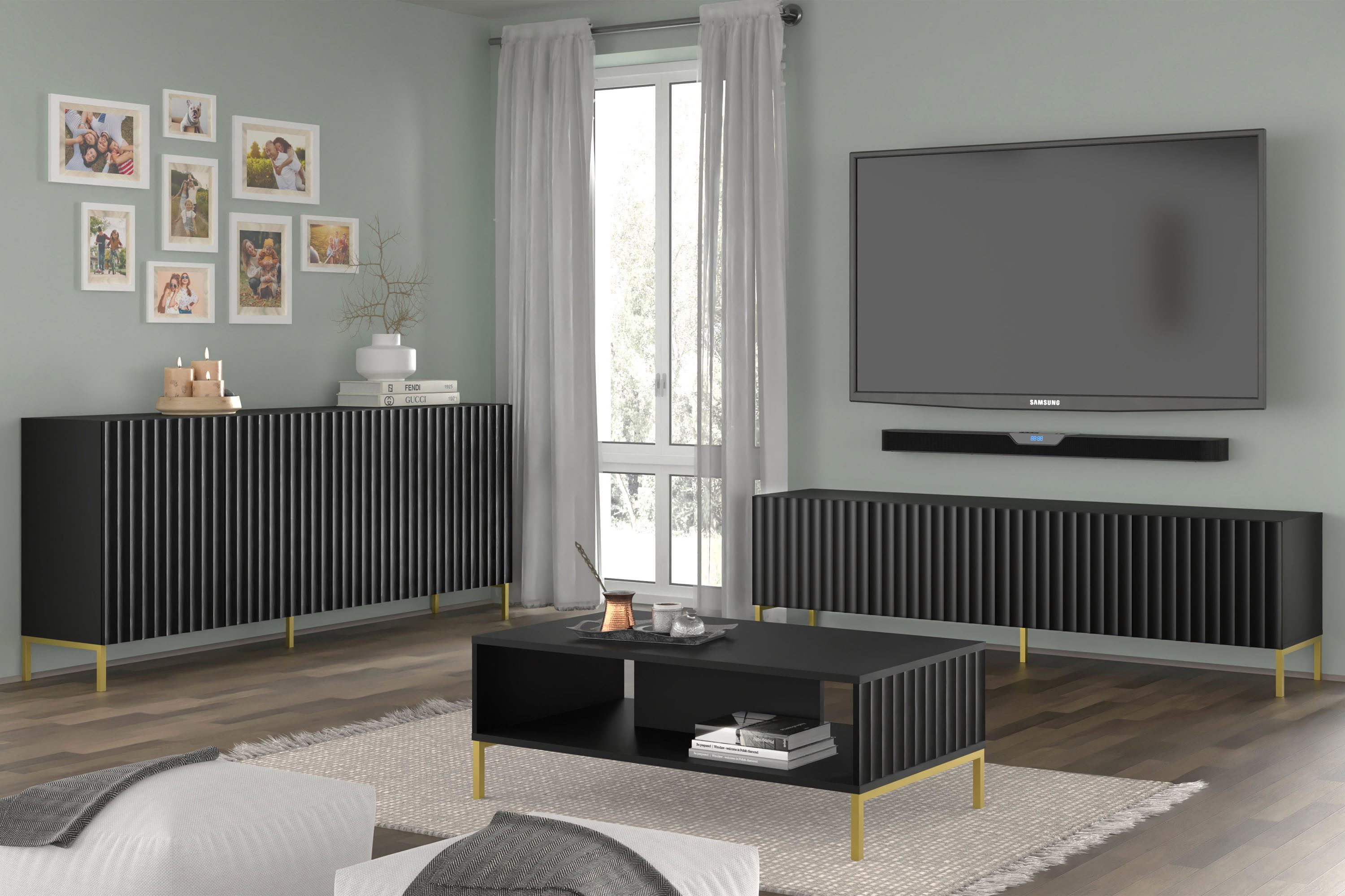 KONSIMO® Lowboard FALU TV-Schrank, TV Möbel, günstig online kaufen