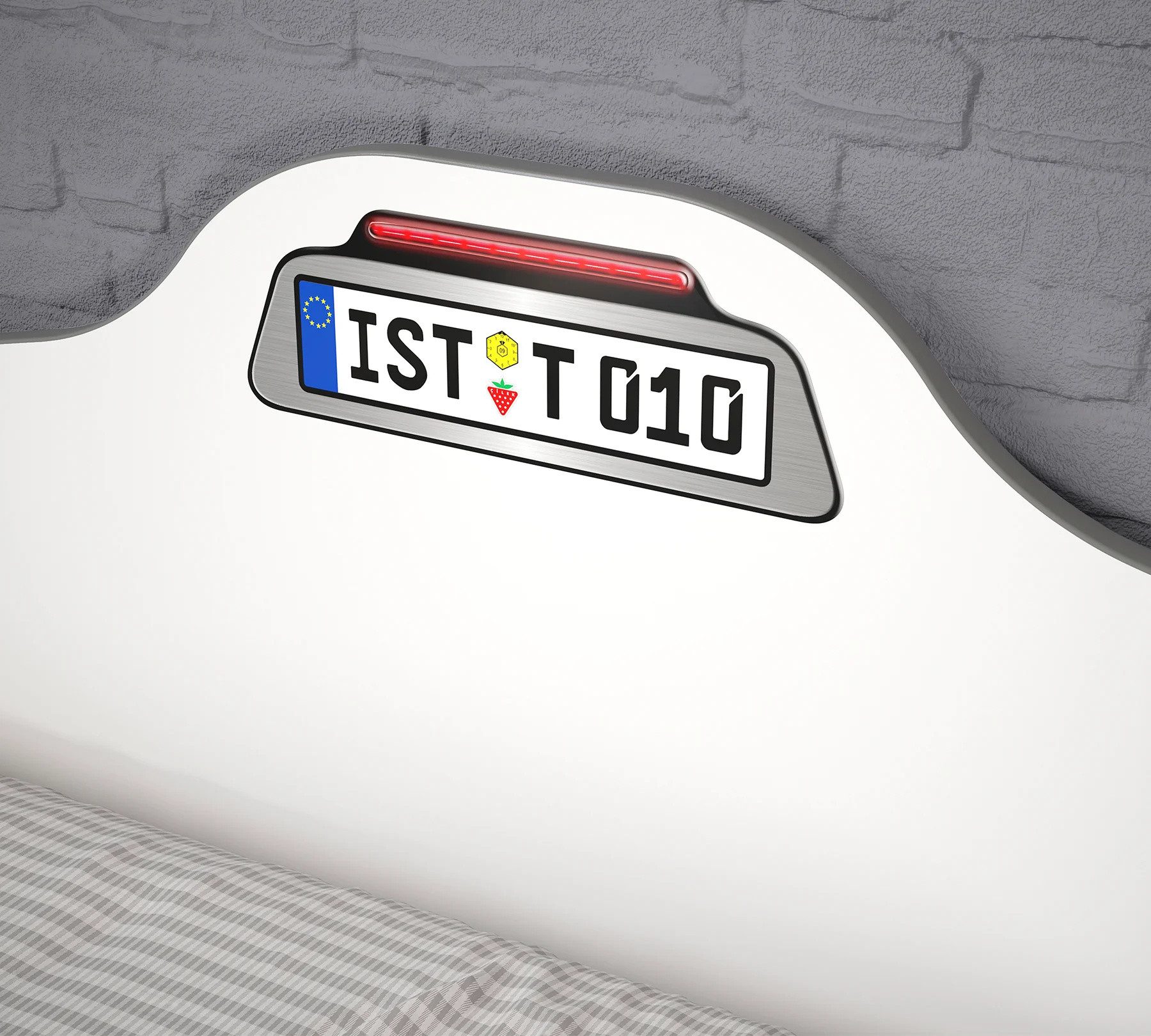 Furniture Time Car Bed for 2 Children Coupe with Bed Box / Pull-Out Bed