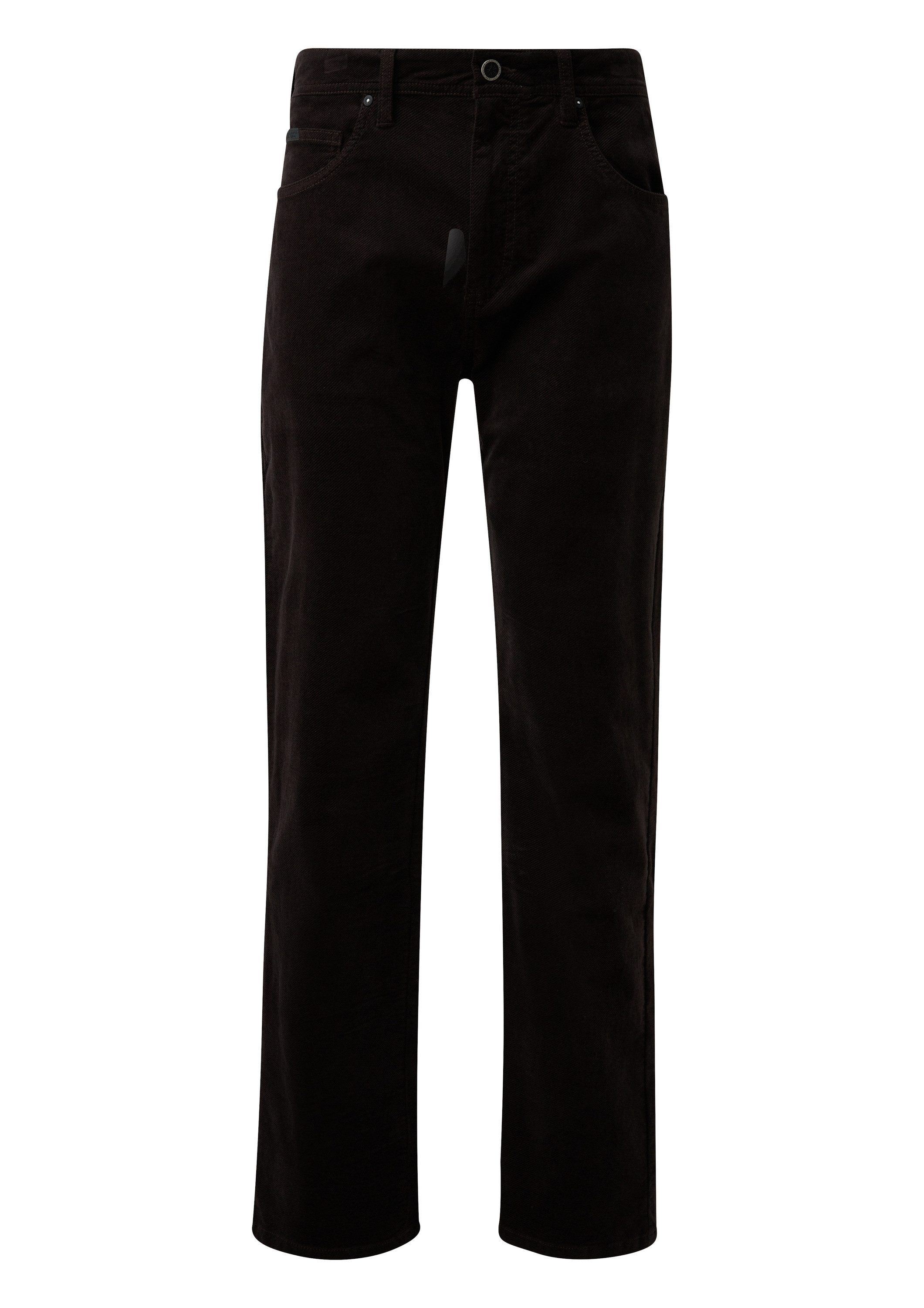 s.Oliver Chinos Hose Regular Fit: Hose aus diagonalem Feincord mit geradem günstig online kaufen