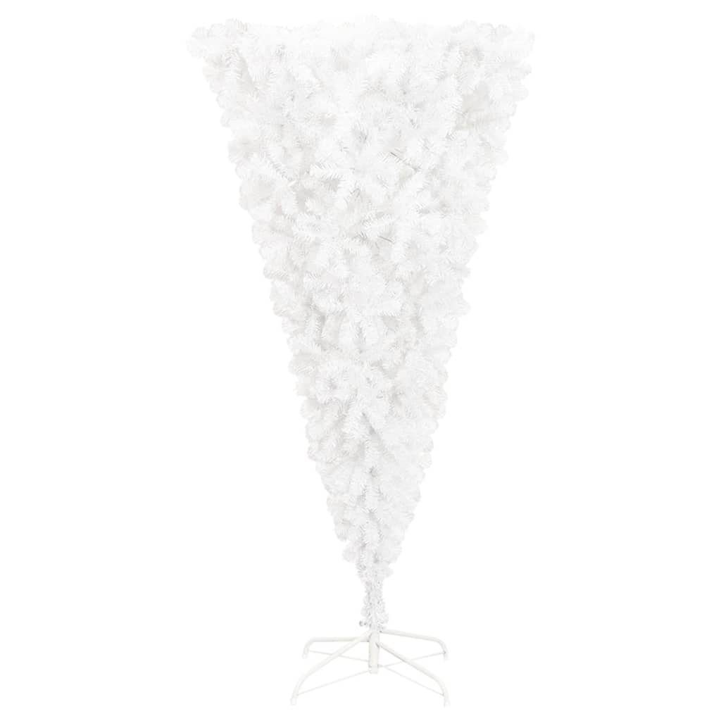 Weiß Umgekehrt Ständer cm 180 mit Künstlicher furnicato Weihnachtsbaum