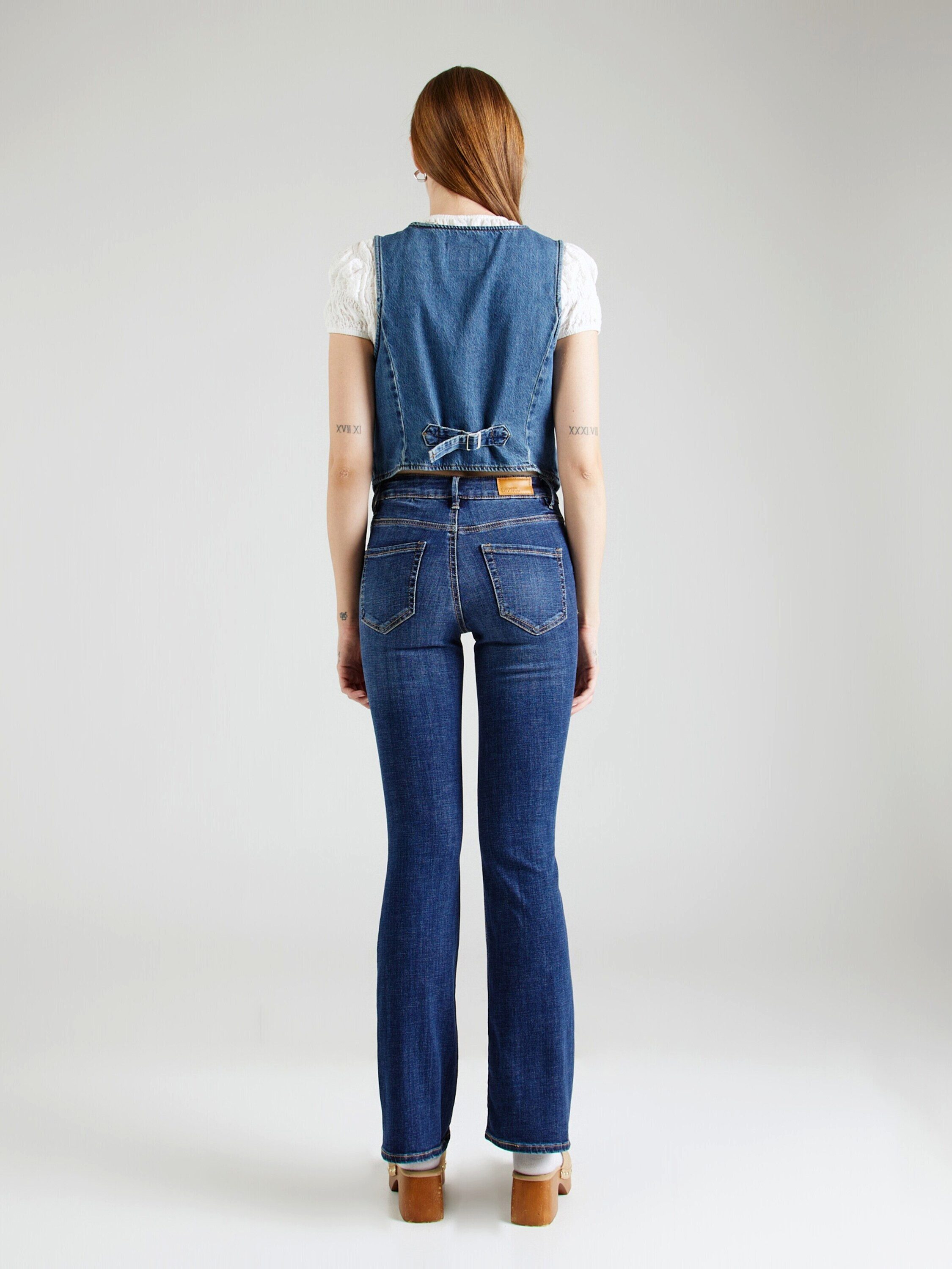 Vero Moda Schlagjeans VMFlash (1-tlg) Plain/ohne Details günstig online kaufen