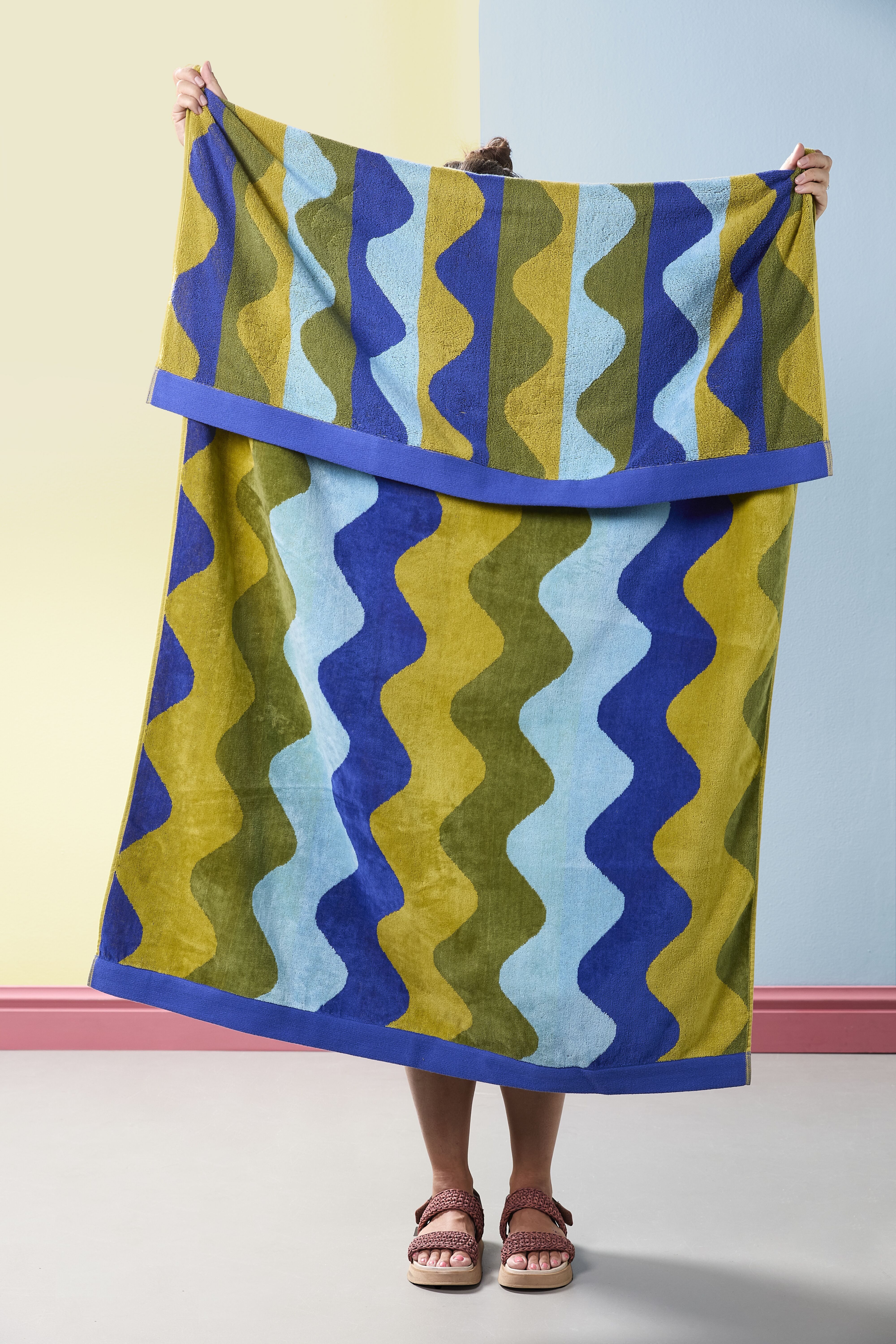 KAAT Amsterdam Strandtuch KAAT Amsterdam Strandlaken, Strandlaken Waves, (1-St)