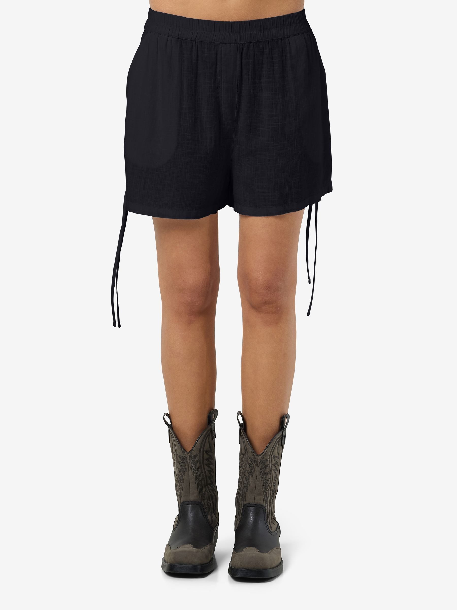 Noisy may Shorts Leinen Freizeitshorts mit günstig online kaufen