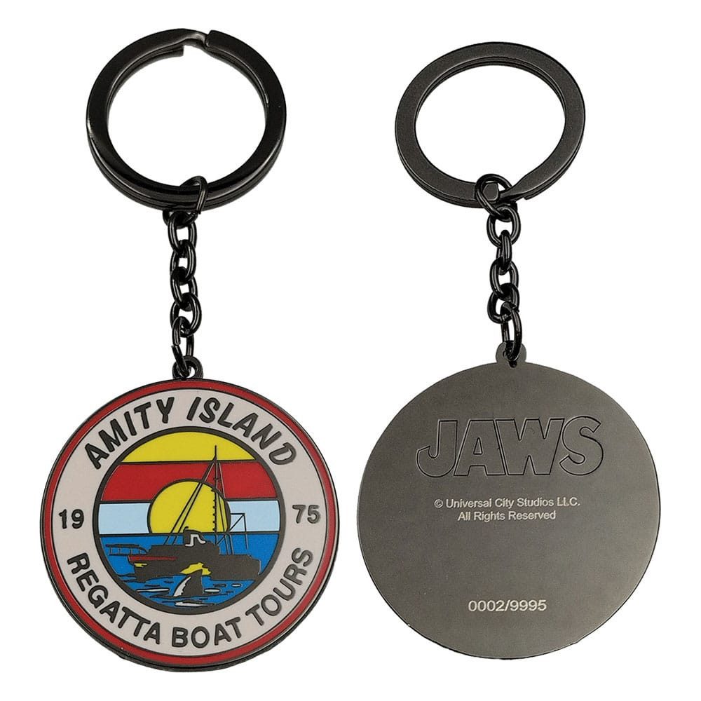 Fanattik Schlüsselanhänger Jaws Schlüsselanhänger 50th Anniversary Regatta Boat Tour