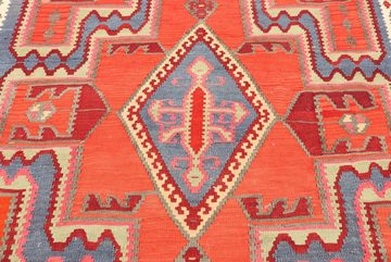 Orientteppich Perser Kelim Fars Azerbaijan Antik 385x161 Handgewebt Orientteppich, Nain Trading, Läufer, Höhe: 0.4 mm