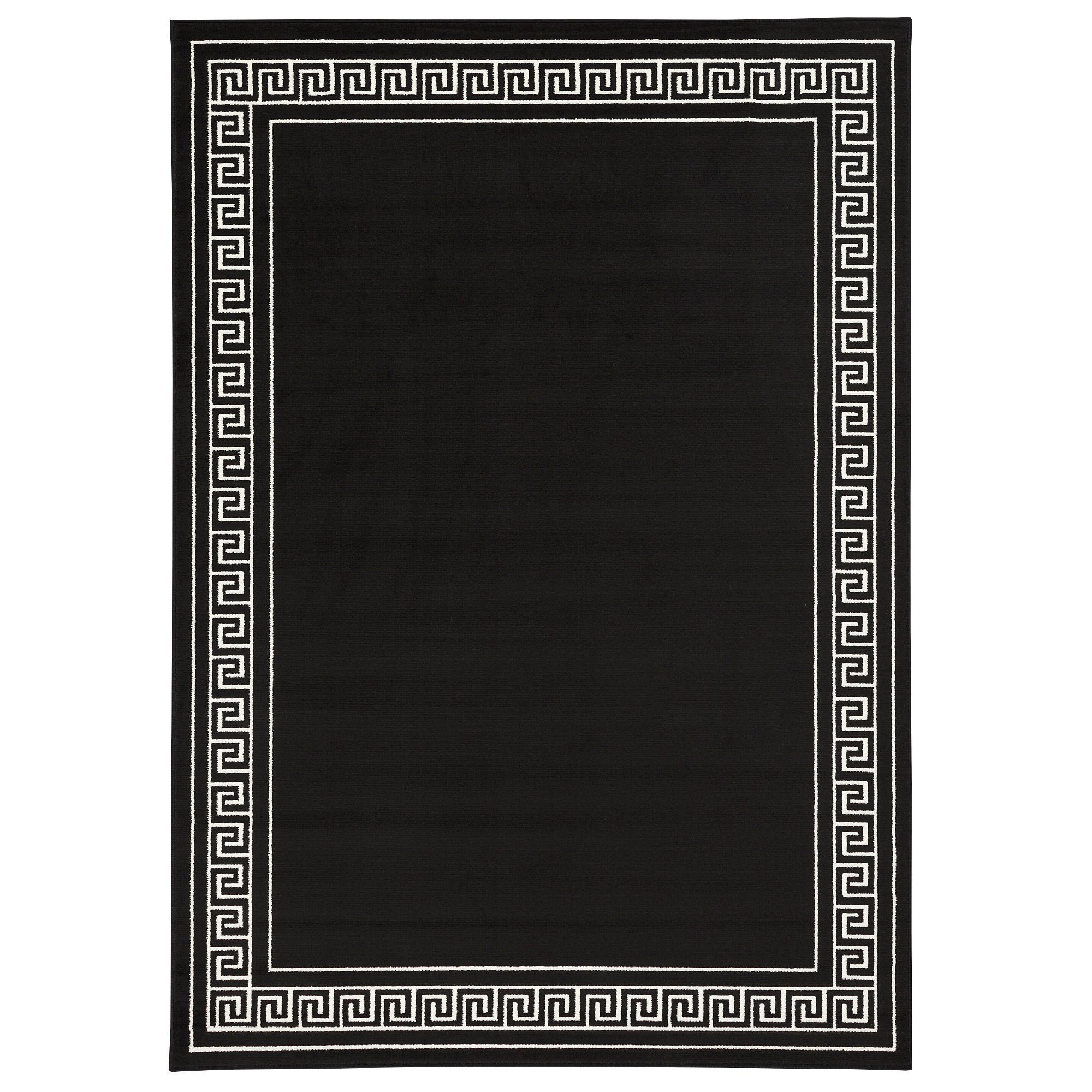 Pergamon Designteppich Trendline Schwarz Weiß Römische günstig online kaufen