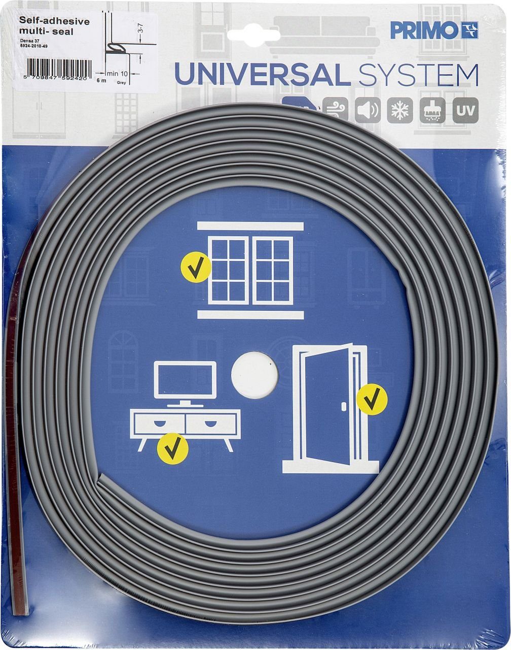 Primo Meter 5 Densa Türbodendichtung 37 Universaldichtung Primo