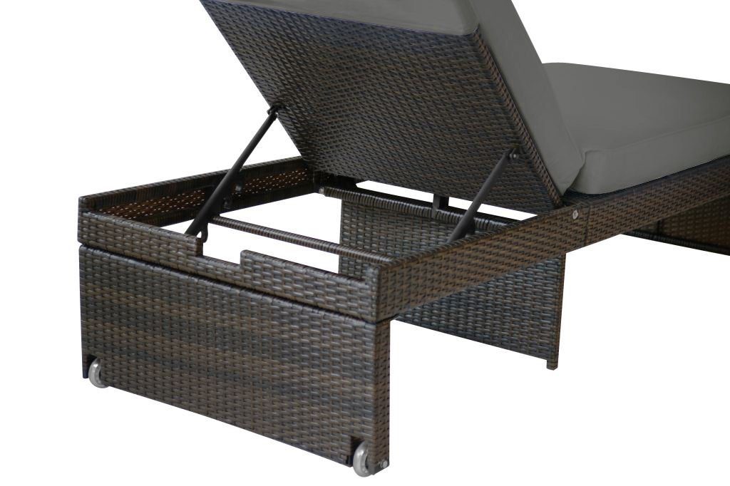 RS Trade Gartenliege Sonnenliege Monza günstig online kaufen