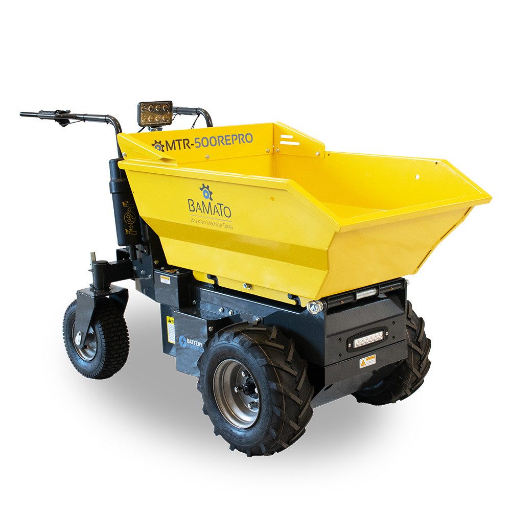 BAMATO Motorschubkarre MTR-500REPRO, 1-tlg., Elektrodumper, Akku Schubkarre, Motorschubkarre