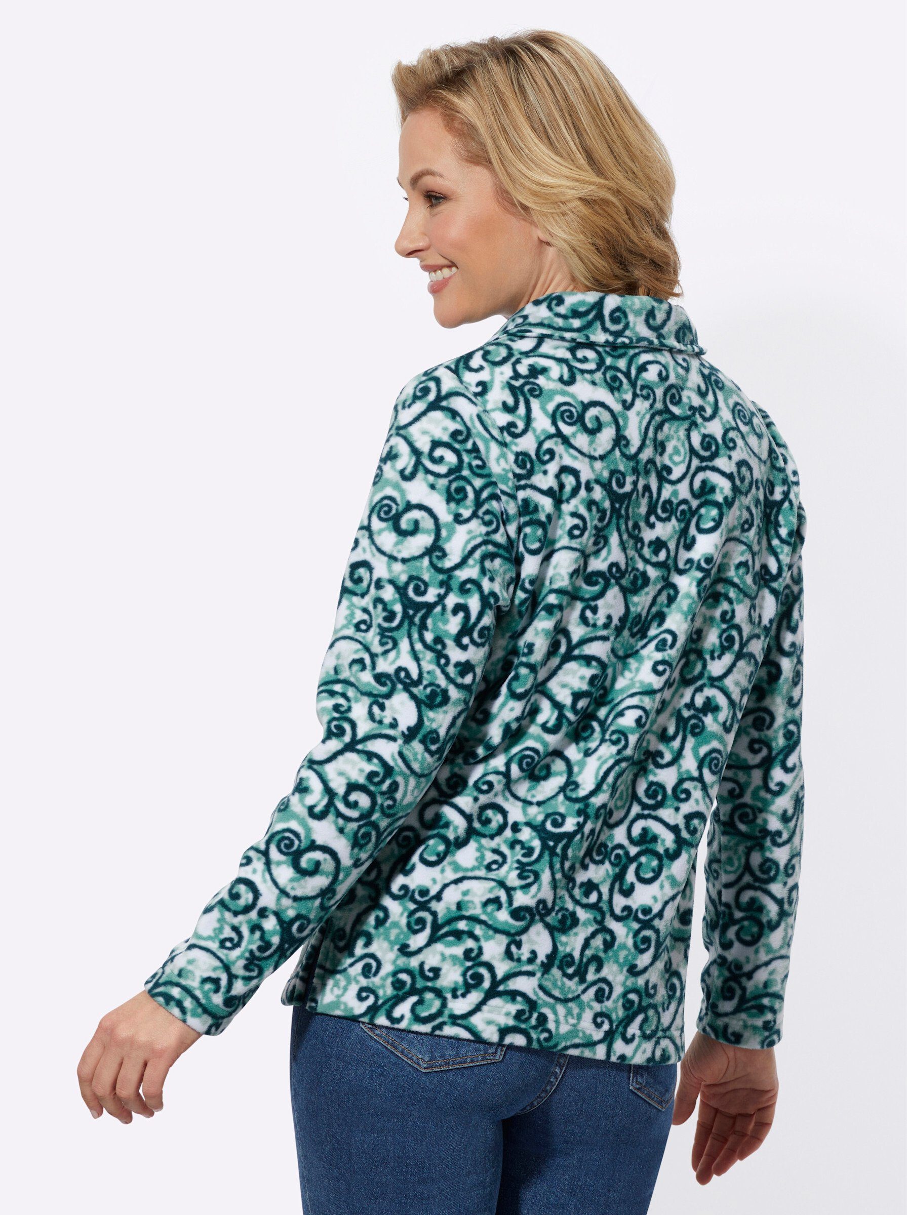Witt Fleeceshirt Fleece-Shirt Langarm Länge ca. 66 cm günstig online kaufen