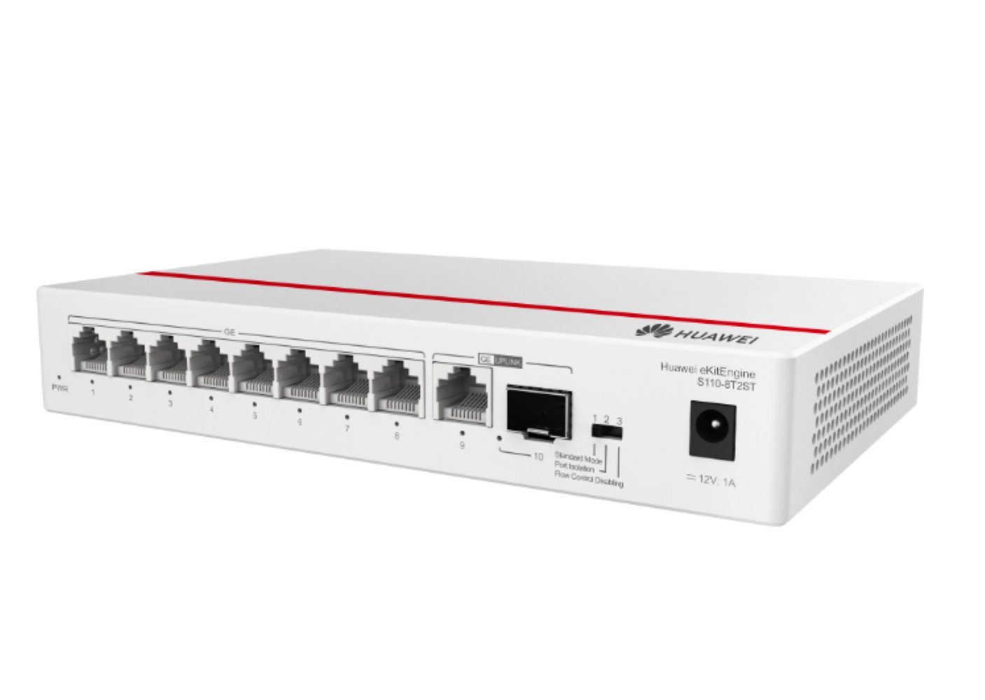 S110-8T2ST Netzwerk-Switch