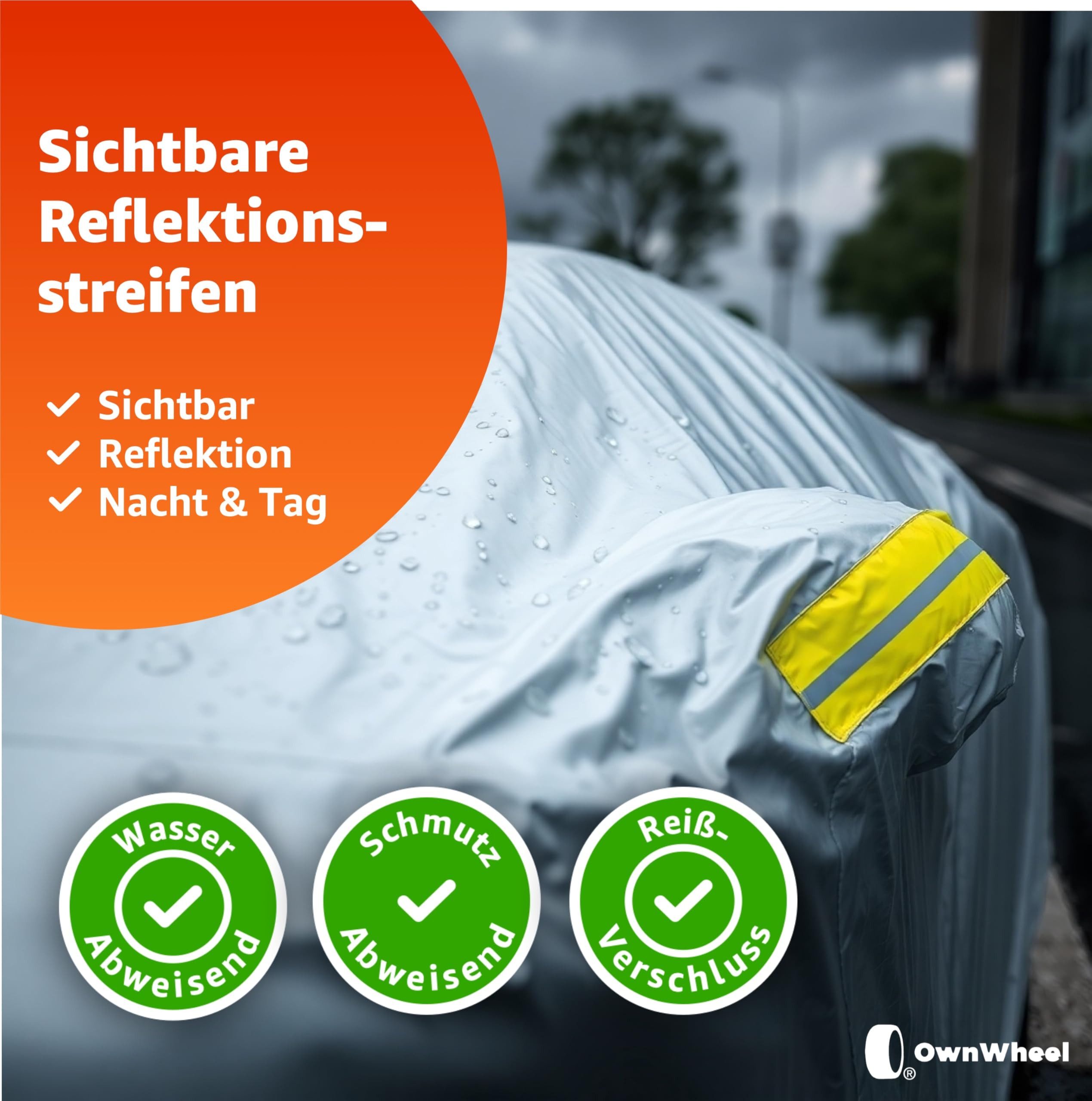 OwnWheel Autoplane Autoschutzhülle wasserdicht & Autoabdeckung für Schutz & Abdeckung (Packung, 1-St)
