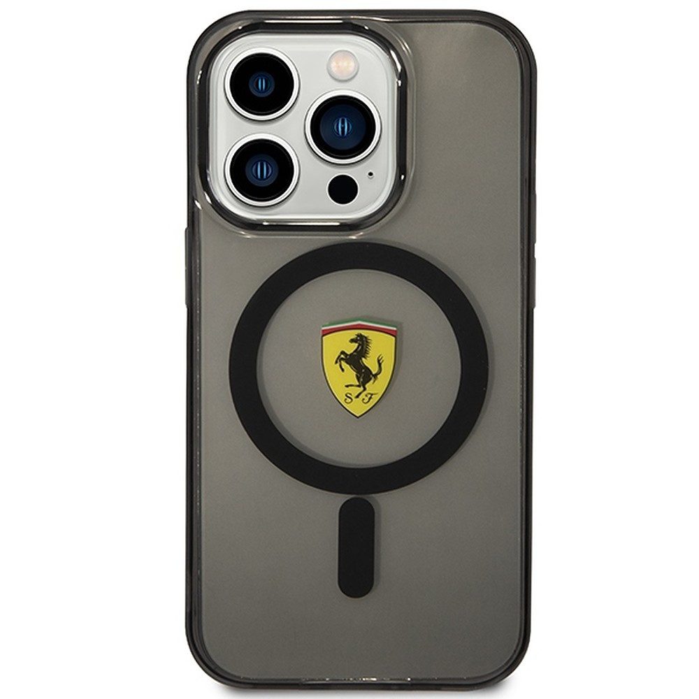 Ferrari Handyhülle Schutzhülle Magnethülle Smartphonehülle 6,1 Zoll, MagSafe-kompatibel, Ferrari-Lizenz, stoßfest