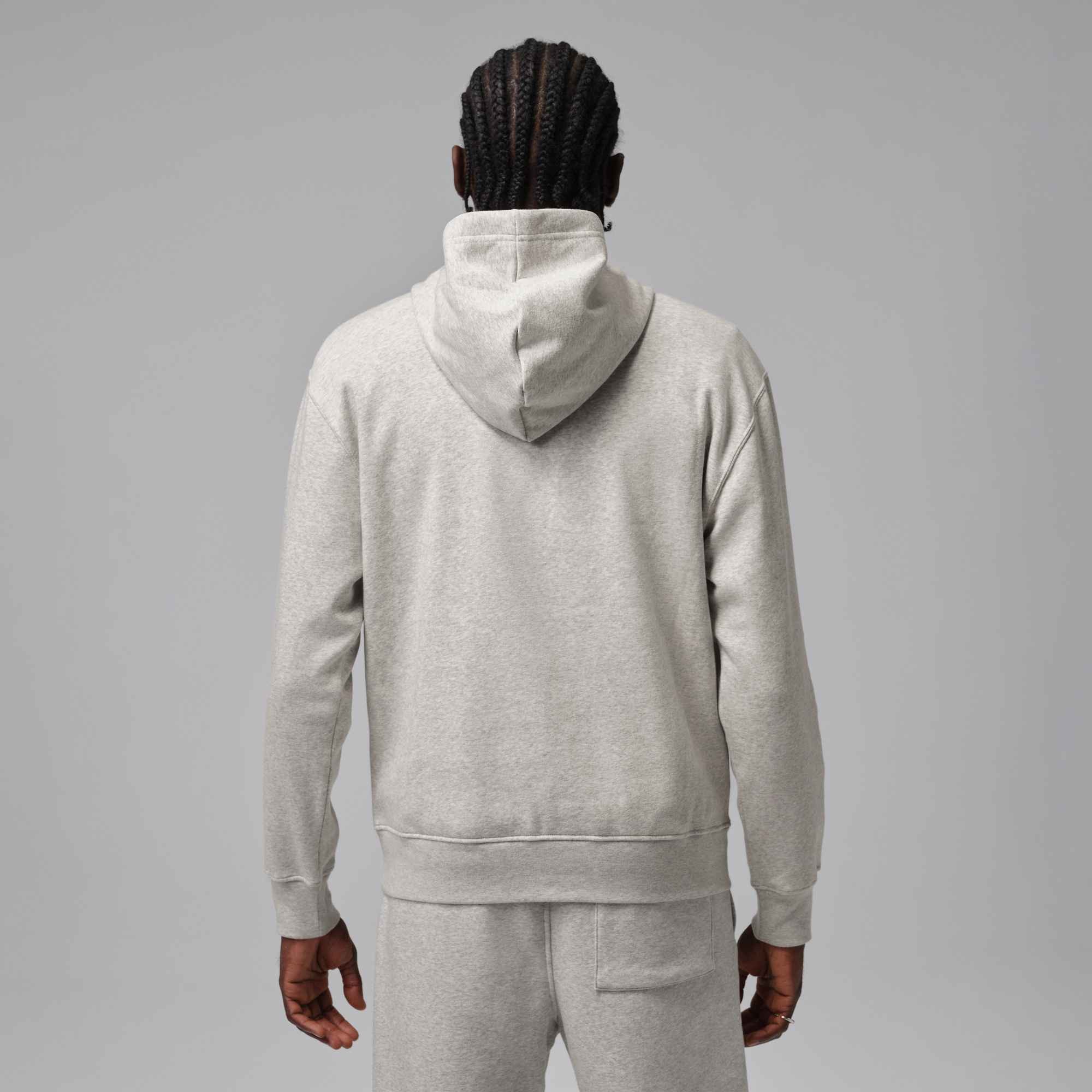 Jordan Kapuzensweatshirt M J JUMPMAN FLC PO 2 mit Rundhalsausschnitt, atmungsaktives Material, normale Schnittform