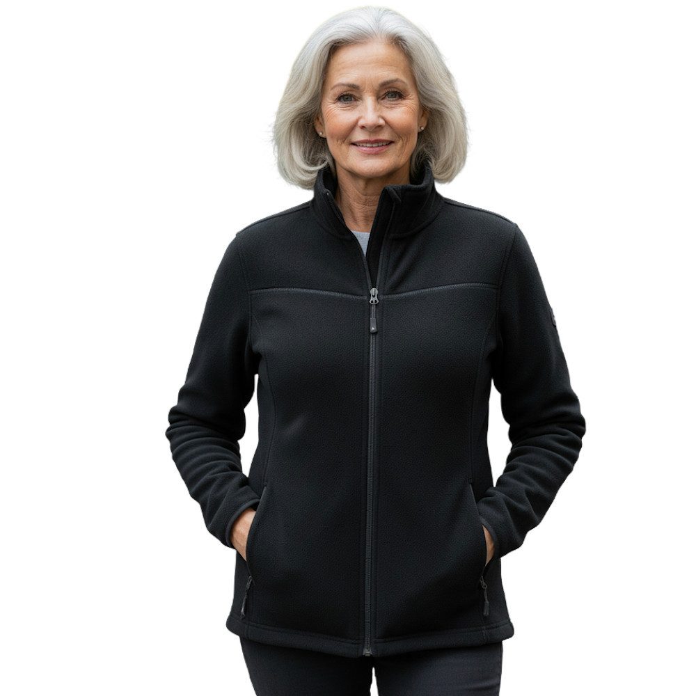 Kjelvik Fleecejacke Danique Polarfleece Jacke wärmend, atmungsaktiv, leicht und weich