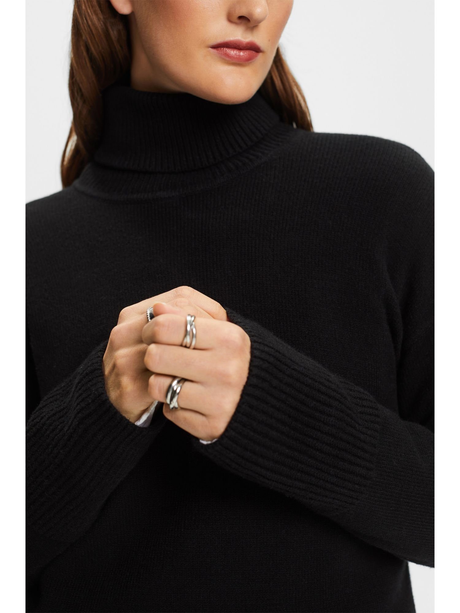 Rollkragenpullover BLACK Esprit Sweaters