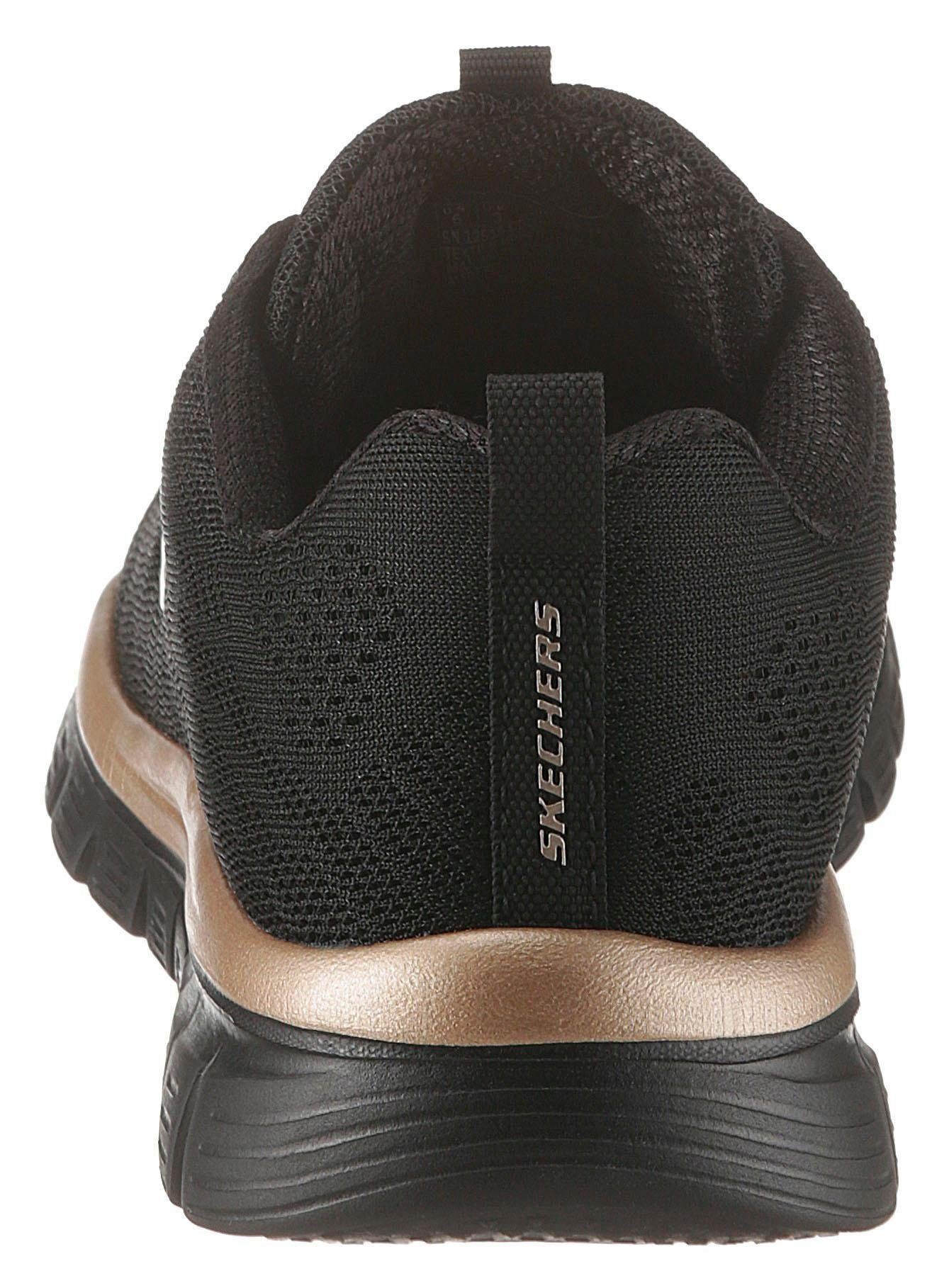 Connected schwarz-goldfarben mit Memory durch Skechers - Graceful Get Dämpfung Foam Sneaker
