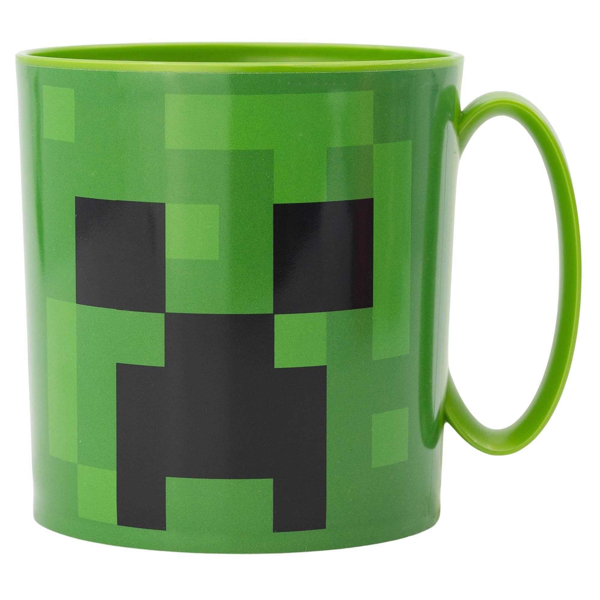 Becher Minecraft Becher 350ml - Creeper Motiv, BPA-frei, Mikrowellengeeignet