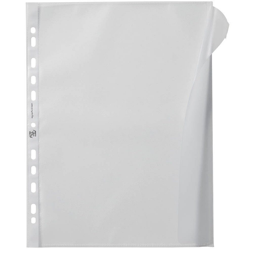 OXFORD Prospekthülle OXFORD 100460999 10x Prospekthüllen transparent genarbt
