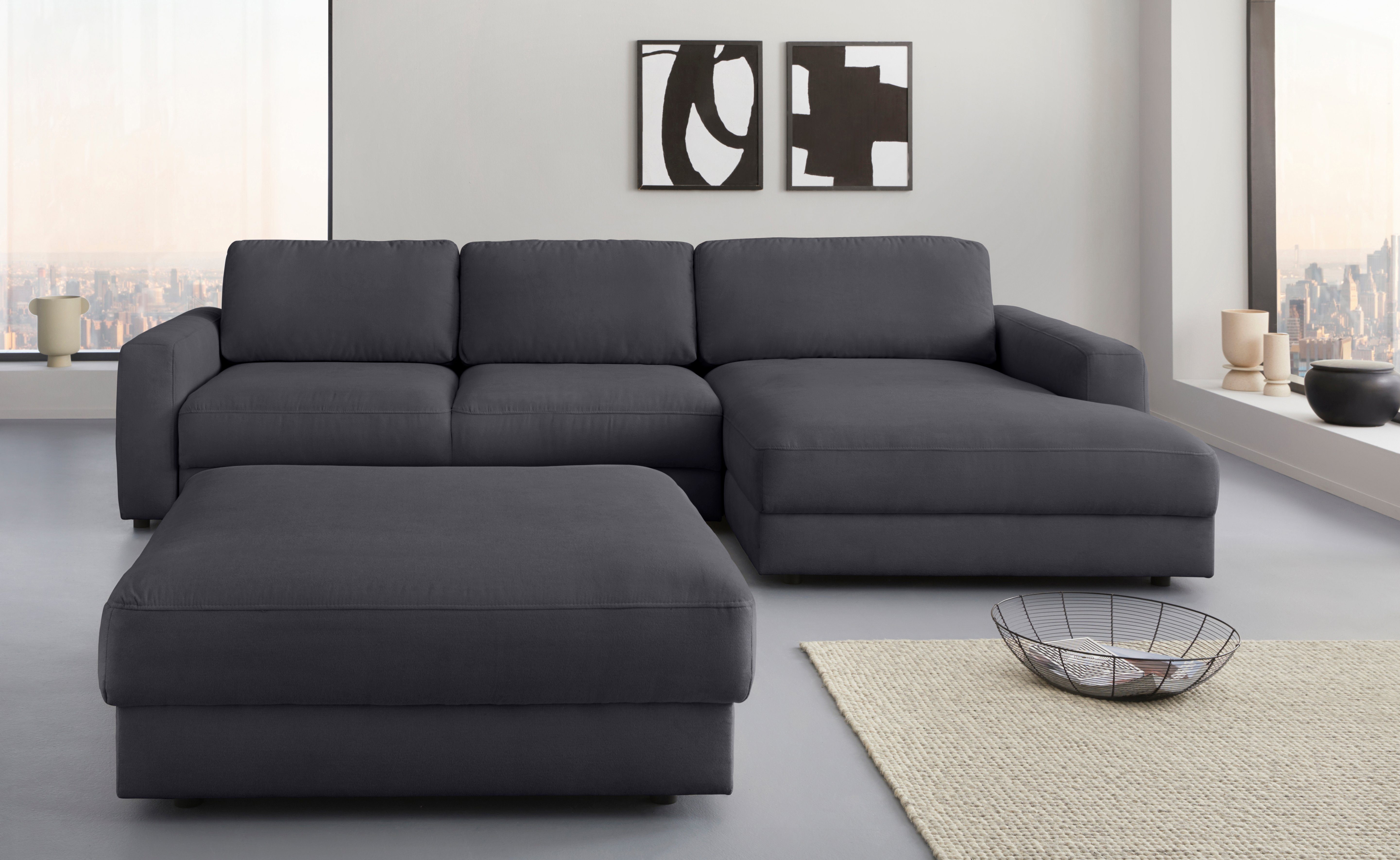 Places of Style Ecksofa "Bloomfield, bequem und elegant, OTTOs Choice, L-Fo günstig online kaufen