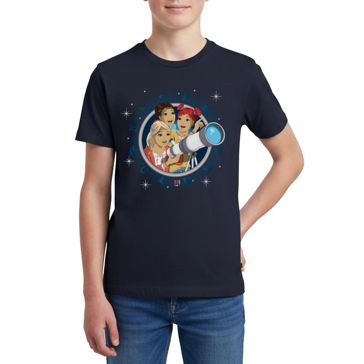 T-Shirt Die Drei Ausrufezeichen Rätselhafte Himmelszeichen Teenager Premium T-