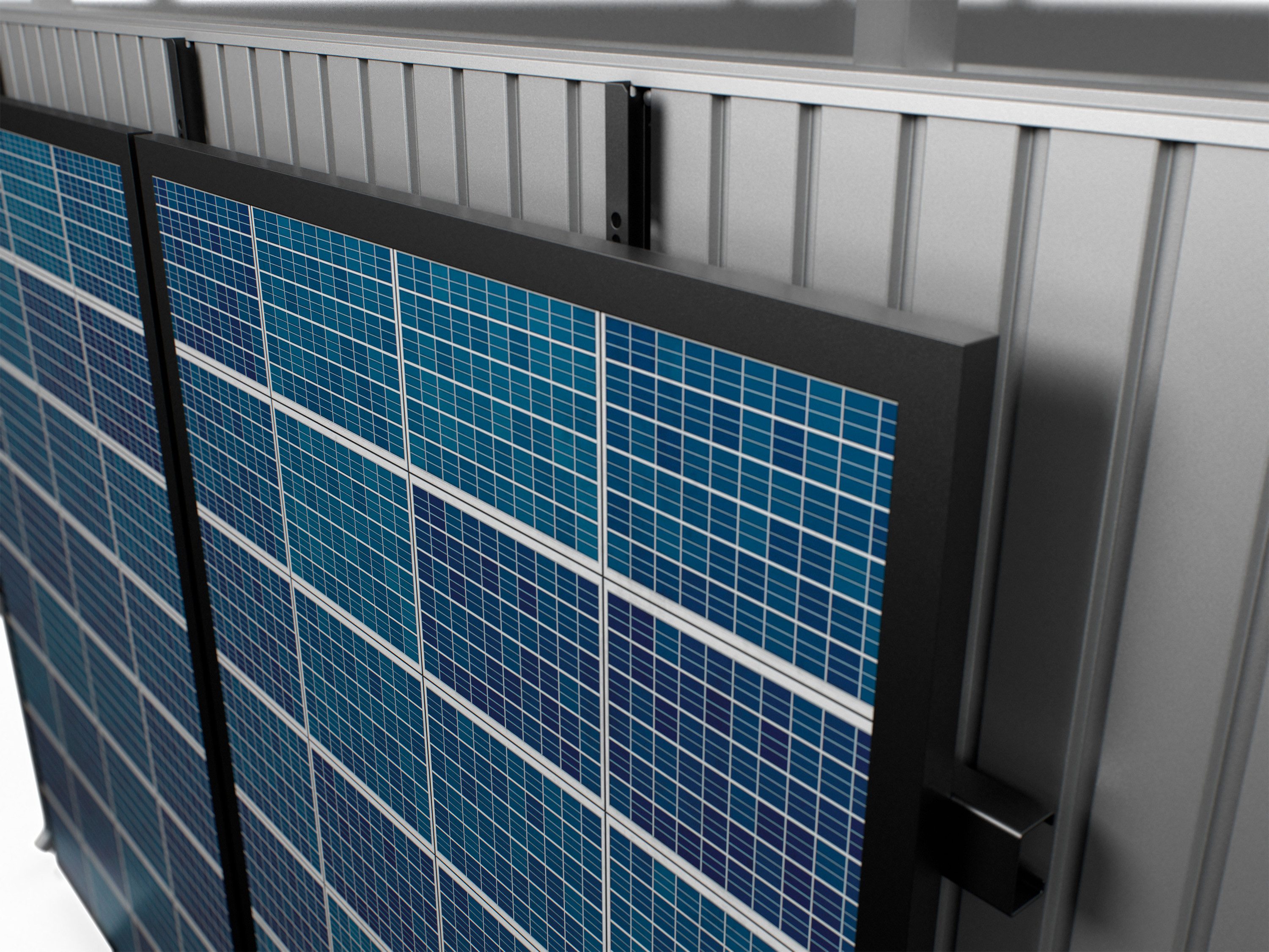 Biohort Solarmodul-Halterung PV-Montage-Vorbereitung für Gerätehaus AvantGarde, HighLine, Panorama