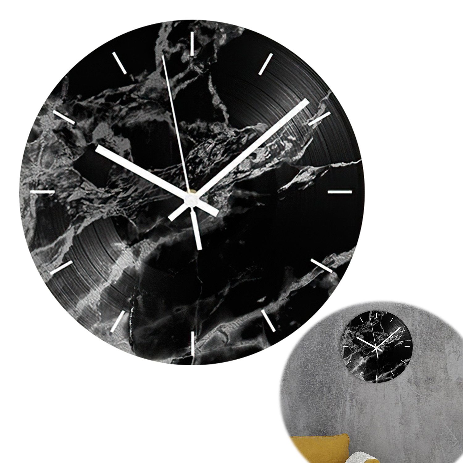 ZEUOPQ Wanduhr Creative Record Clock Bar-Atmosphäre günstig online kaufen