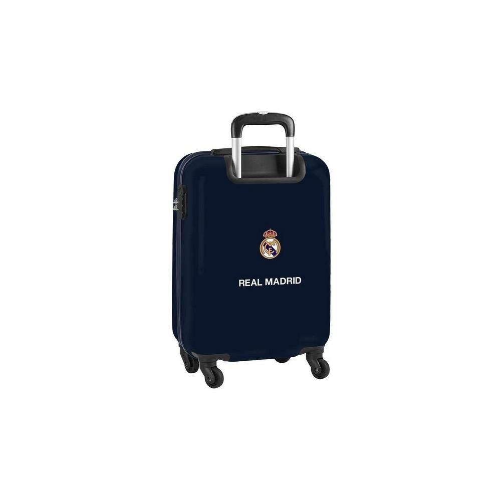 Real Madrid Trolley Koffer Business Hartschalenkoffer Kabinentrolley Real  Madrid CF Marineblau 20L