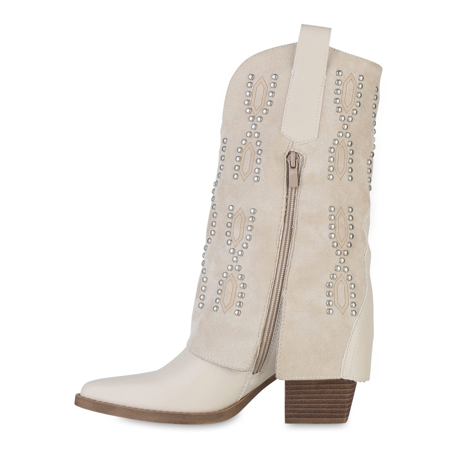 VAN HILL 841521 Cowboystiefel Schuhe günstig online kaufen