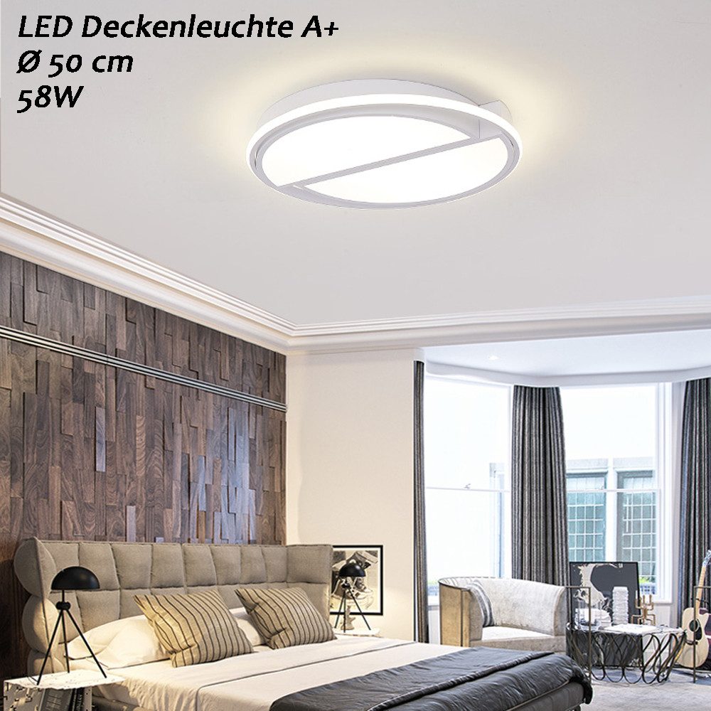 Eurotondisplay LED Deckenleuchte LED Deckenlampe Fernbedienung dimmbar Farb günstig online kaufen