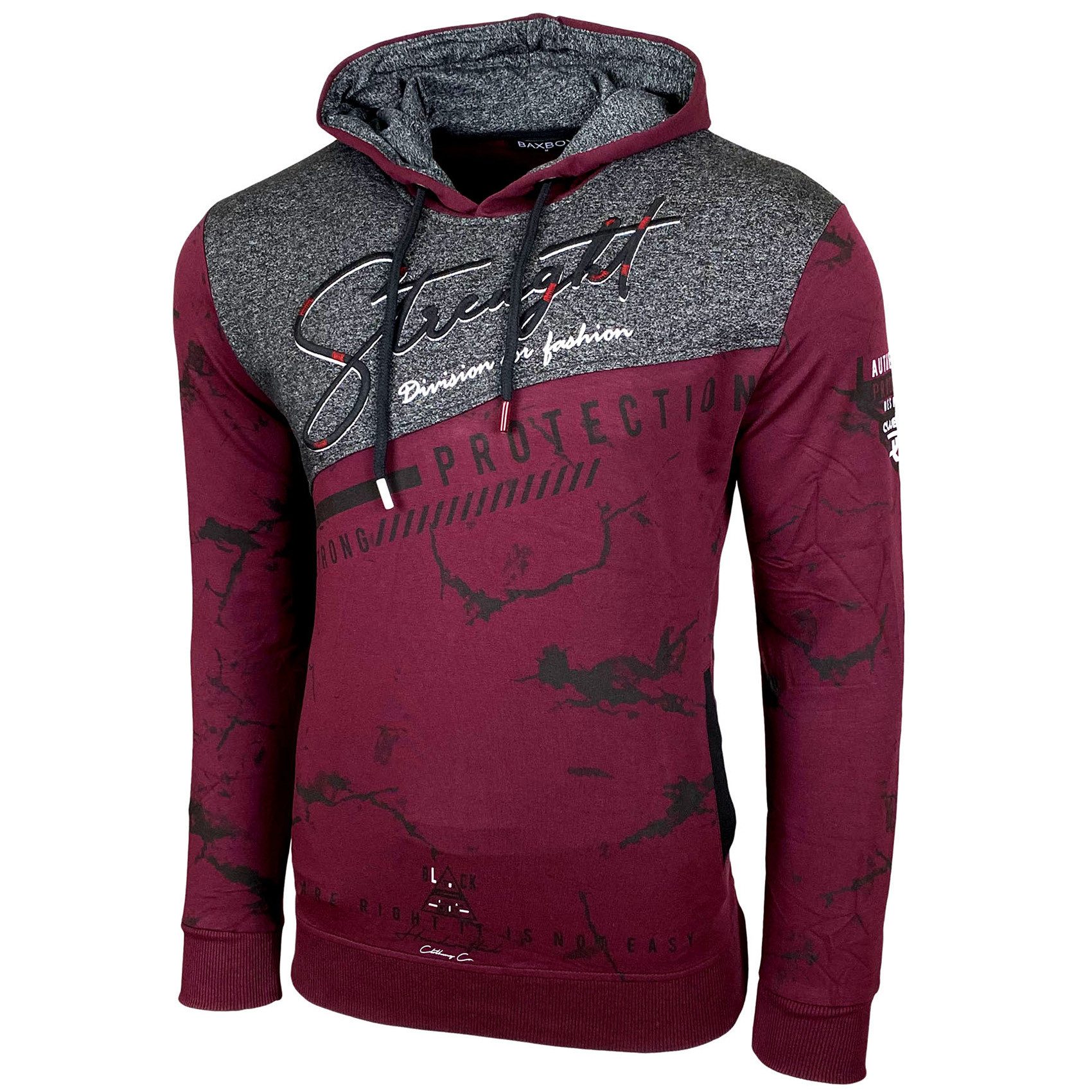 Baxboy Hoodie Baxboy Herren Pullover Hoodie günstig online kaufen