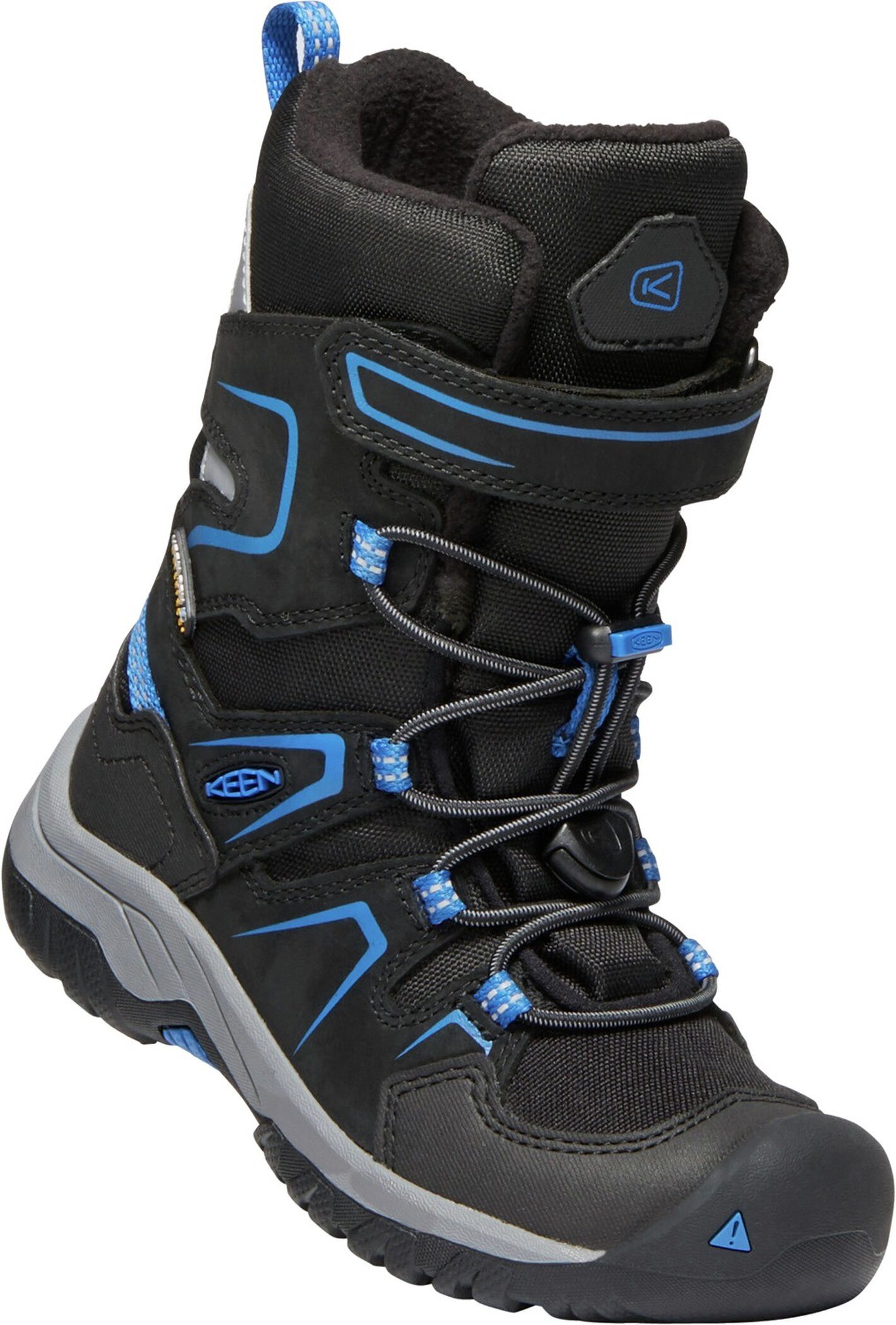 Keen LEVO WINTER WP BLACK/BALEINE BLUE Winterstiefel