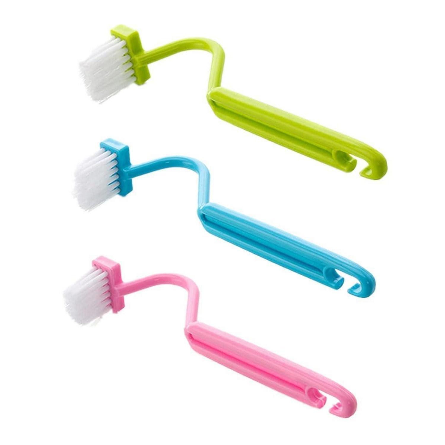 LuxusKollektion WC-Reinigungsbürste Toilettenbürste 3er Set mit Randreiniger, (3-tlg)