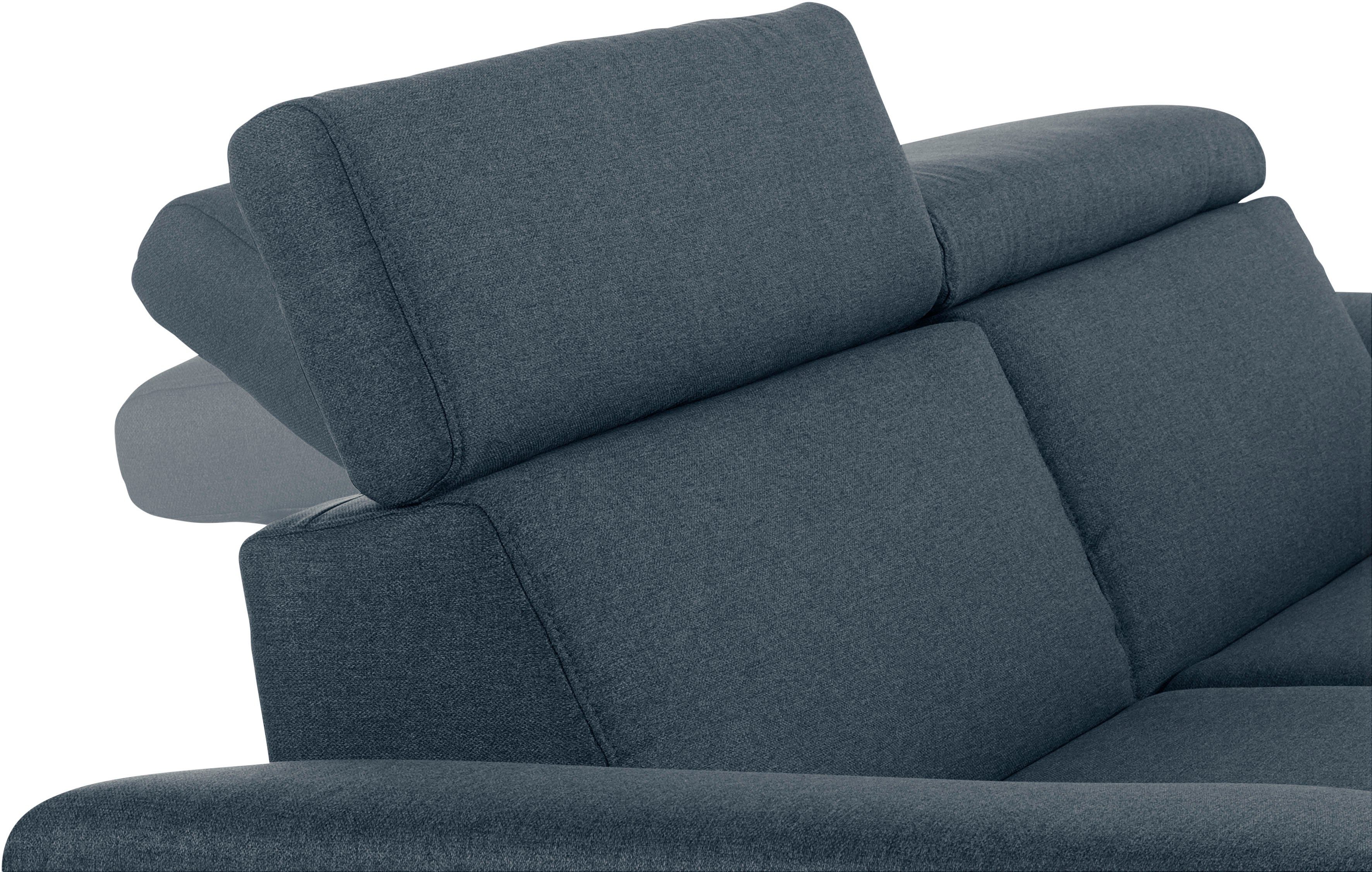 Trapino Luxus, wahlweise in Places Lederoptik Style of 2-Sitzer mit Luxus-Microfaser Rückenverstellung,