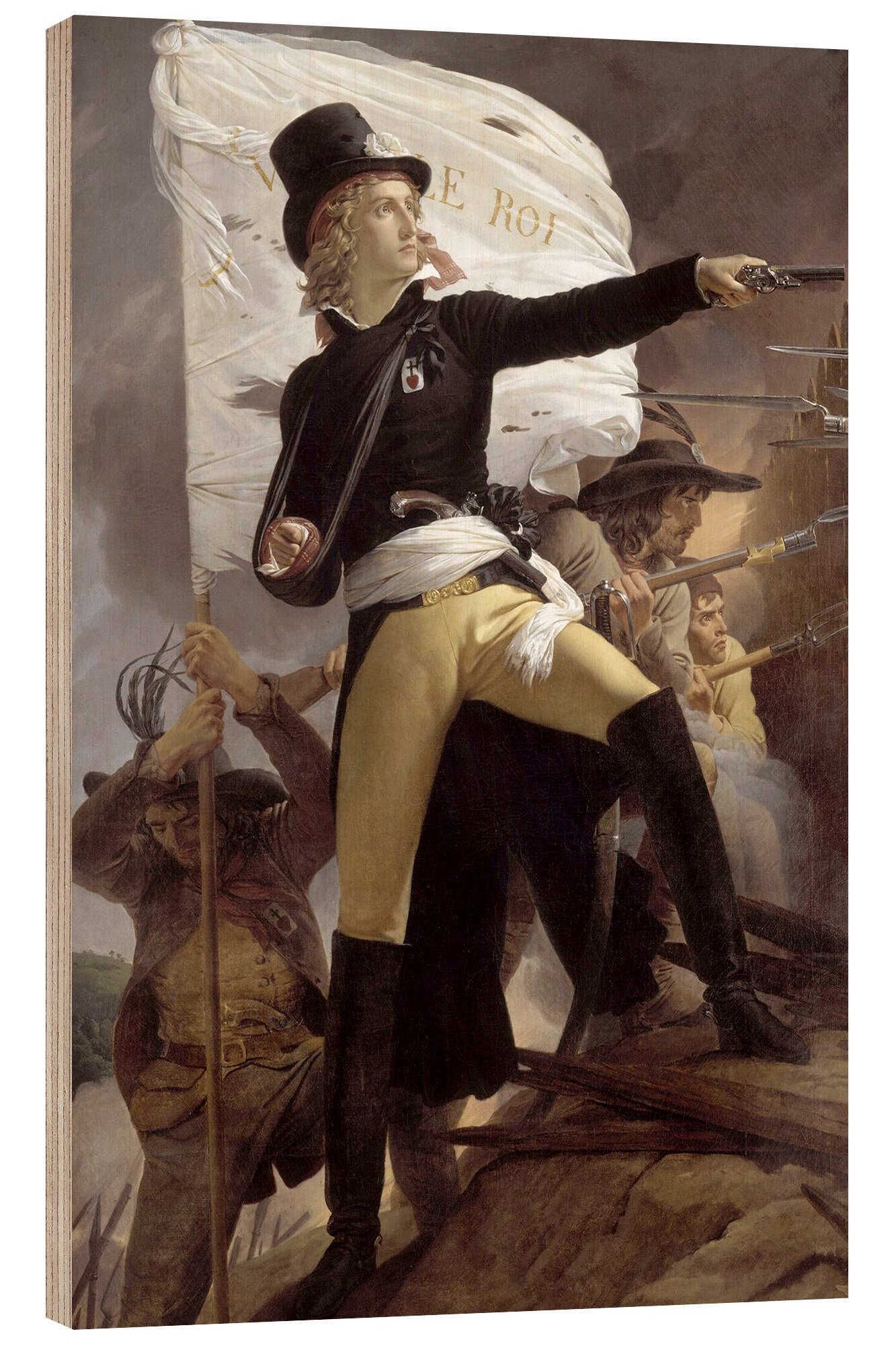 Posterlounge Wandbild Henri de La Rochejaquelein, Pierre-Narcisse Guérin, erhältlich als Poster, Leinwandbild, Wandsticker oder Acrylglasbild