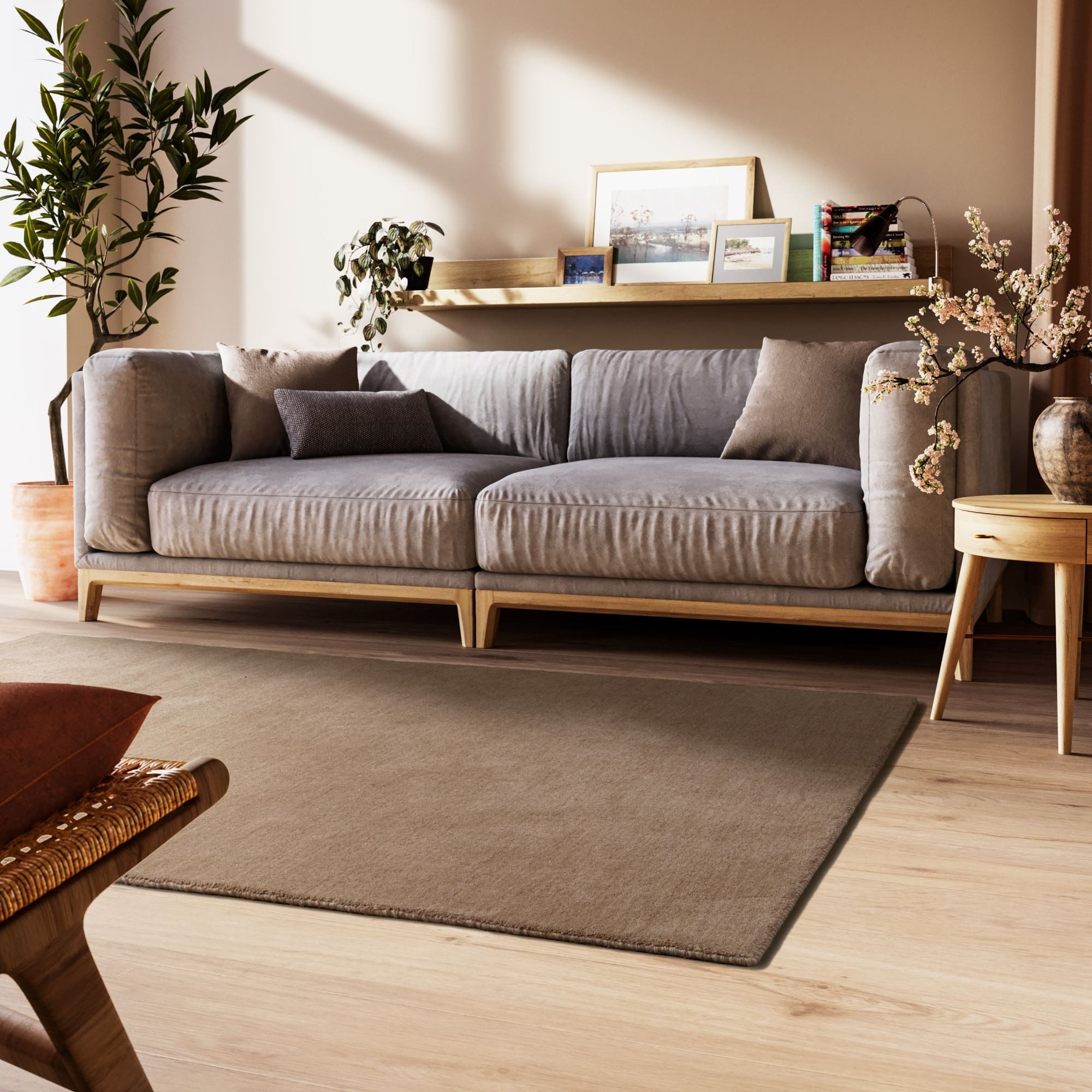 Steffensmeier Wollteppich Nomade, Rechteckig, Gabbeh, 100 % Schurwolle