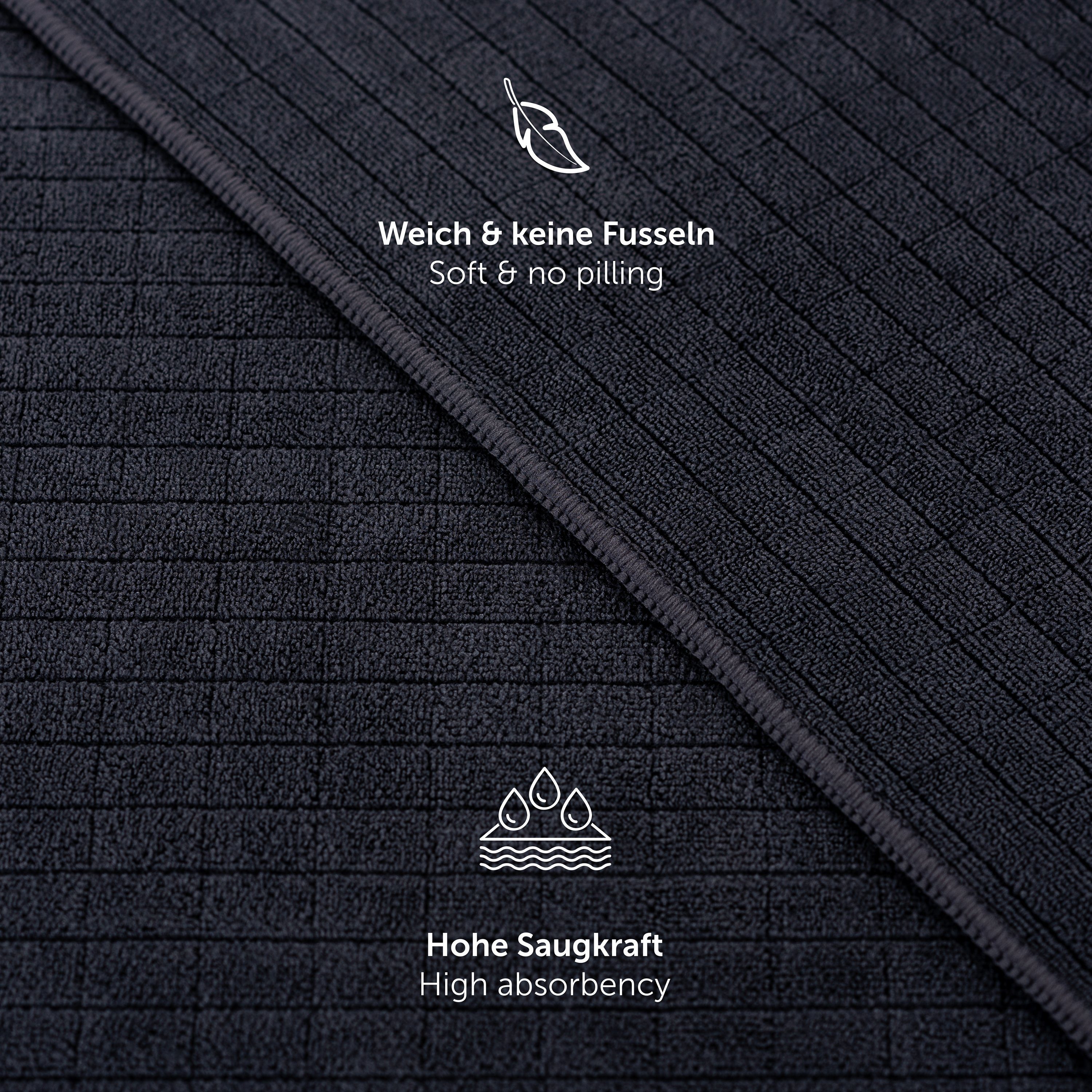 Blumtal Geschirrtuch Premium Mikrofasertücher saugstark- Allzweck Microfase günstig online kaufen