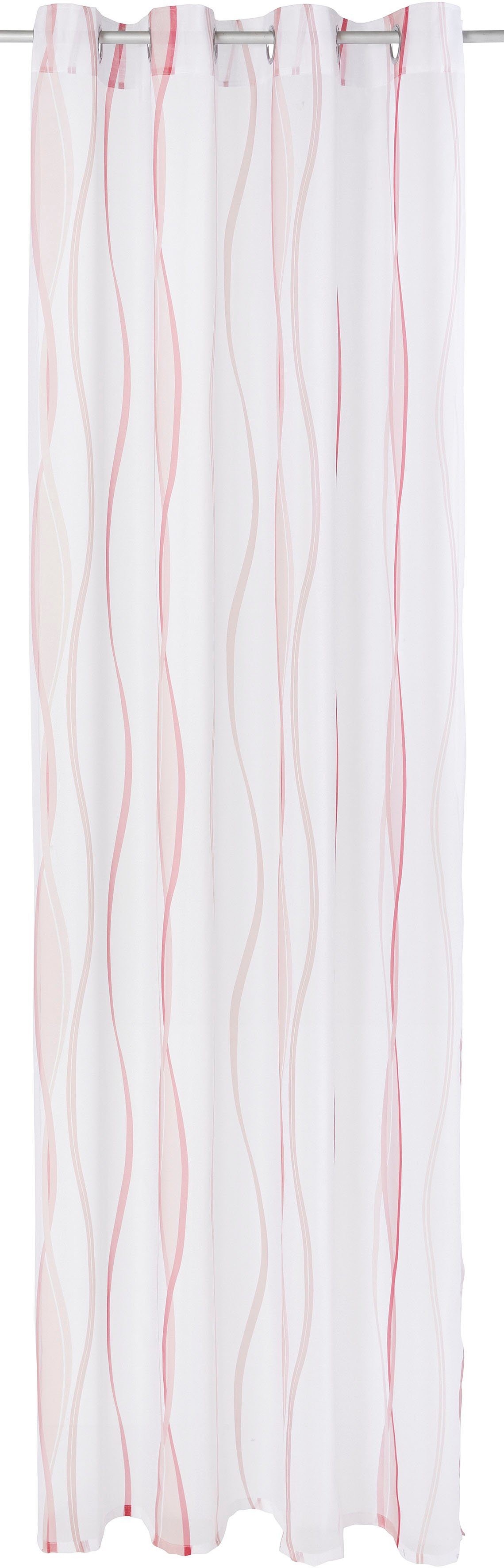 my home Gardine Dimona (2 St), Ösen, transparent, Voile, 2-er Set, transpar günstig online kaufen