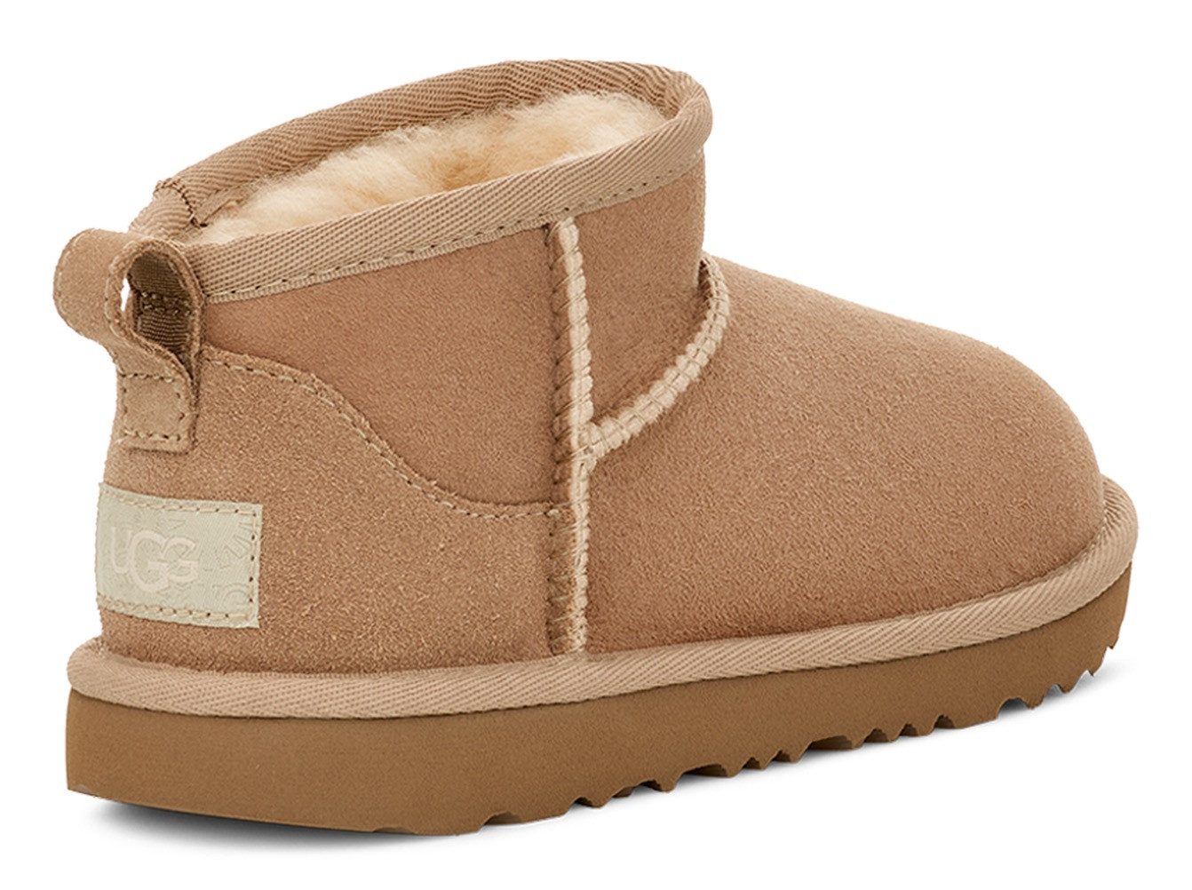 UGG Classic Ultra Mini Winterboots, Schlupfstiefel, Winterstiefel, Boots mit Lammfellfutter