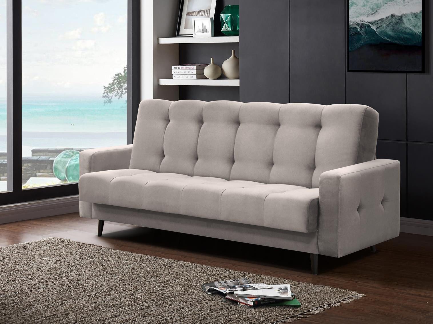 Beautysofa Schlafsofa Nancy mit Schlaffunktion und günstig online kaufen