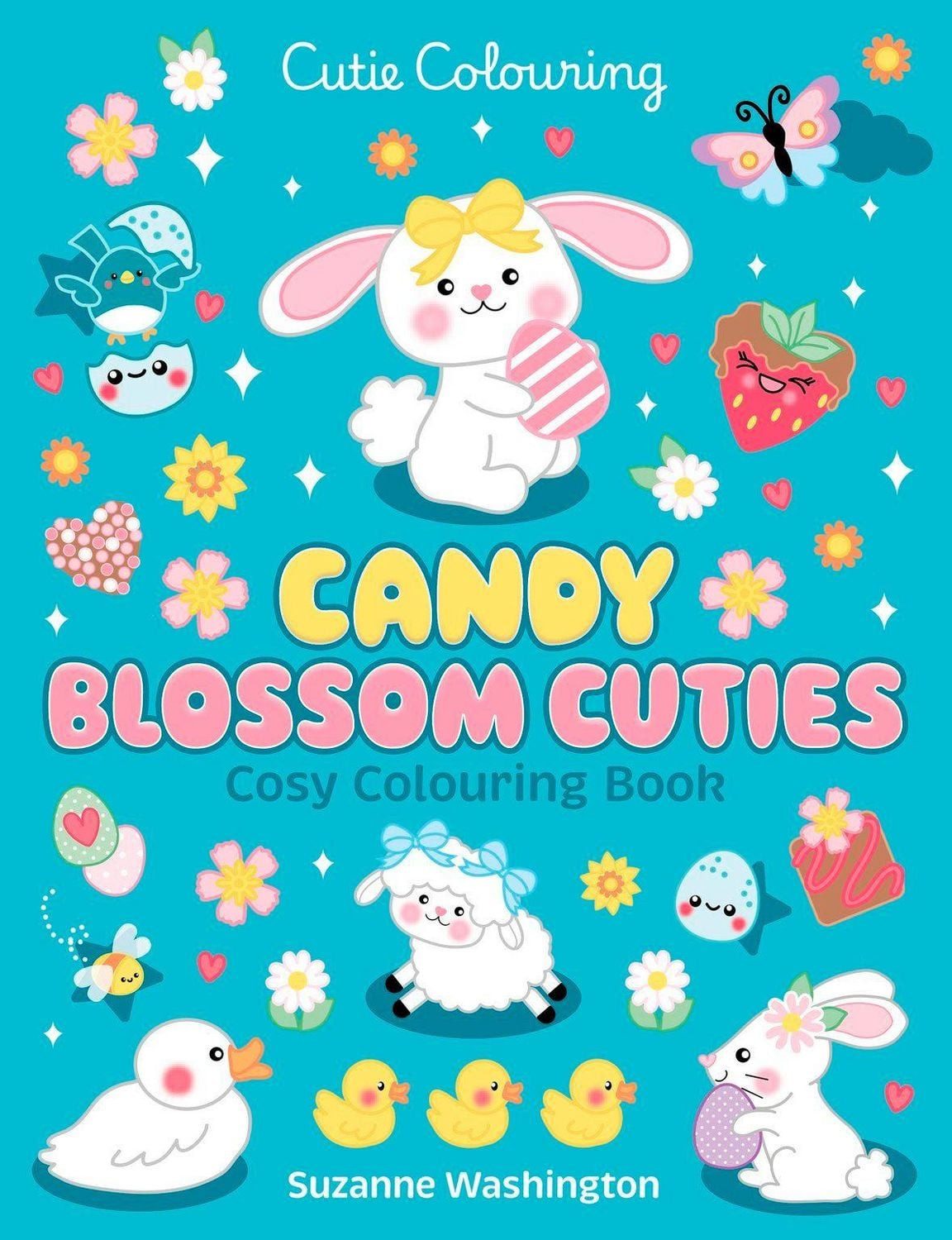 Candy Blossom Cuties Cosy Colouring Book / Scholastic