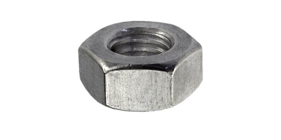 Connex Sechskantmutter connex Sechskantmuttern M8 Edelstahl A2 rostfrei -