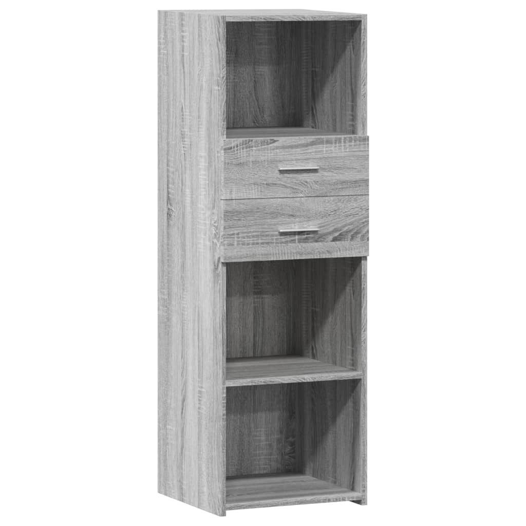 vidaXL Highboard Highboard Grau Sonoma 40x42,5x124 günstig online kaufen