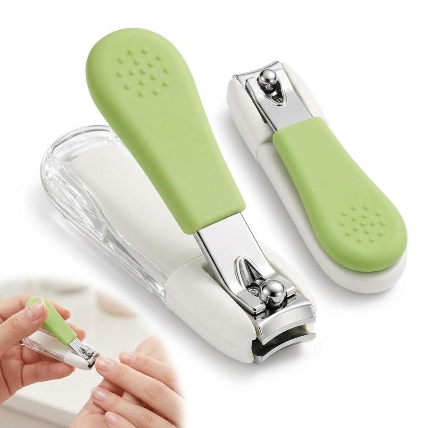 LuxusKollektion Baby-Fußnagelknipser Baby Nagelknipser & Feile Grün Edelstahl